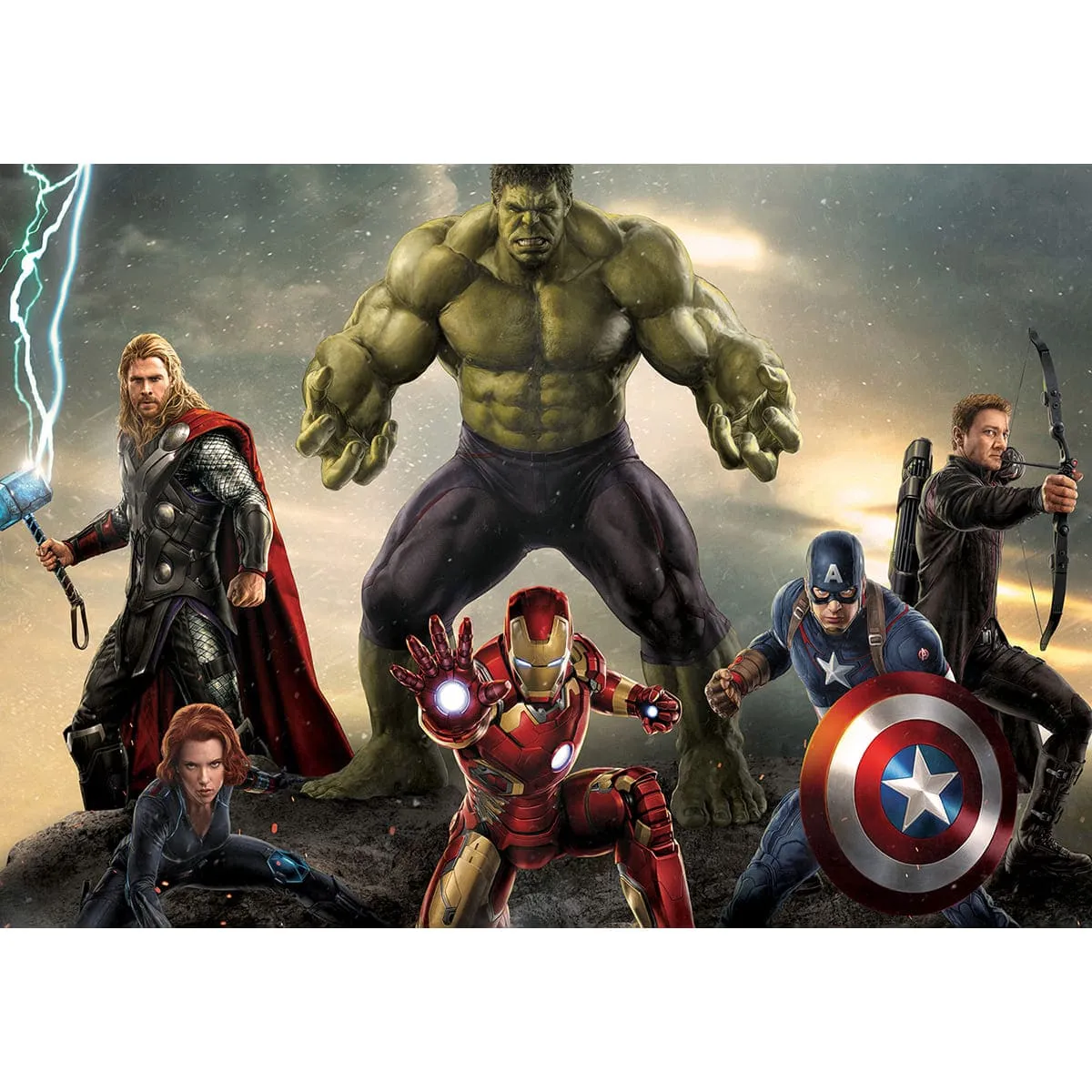 Фотообои рулонные Citydecor Детский сюжет 6 на флизелиновой основе 200x140 см