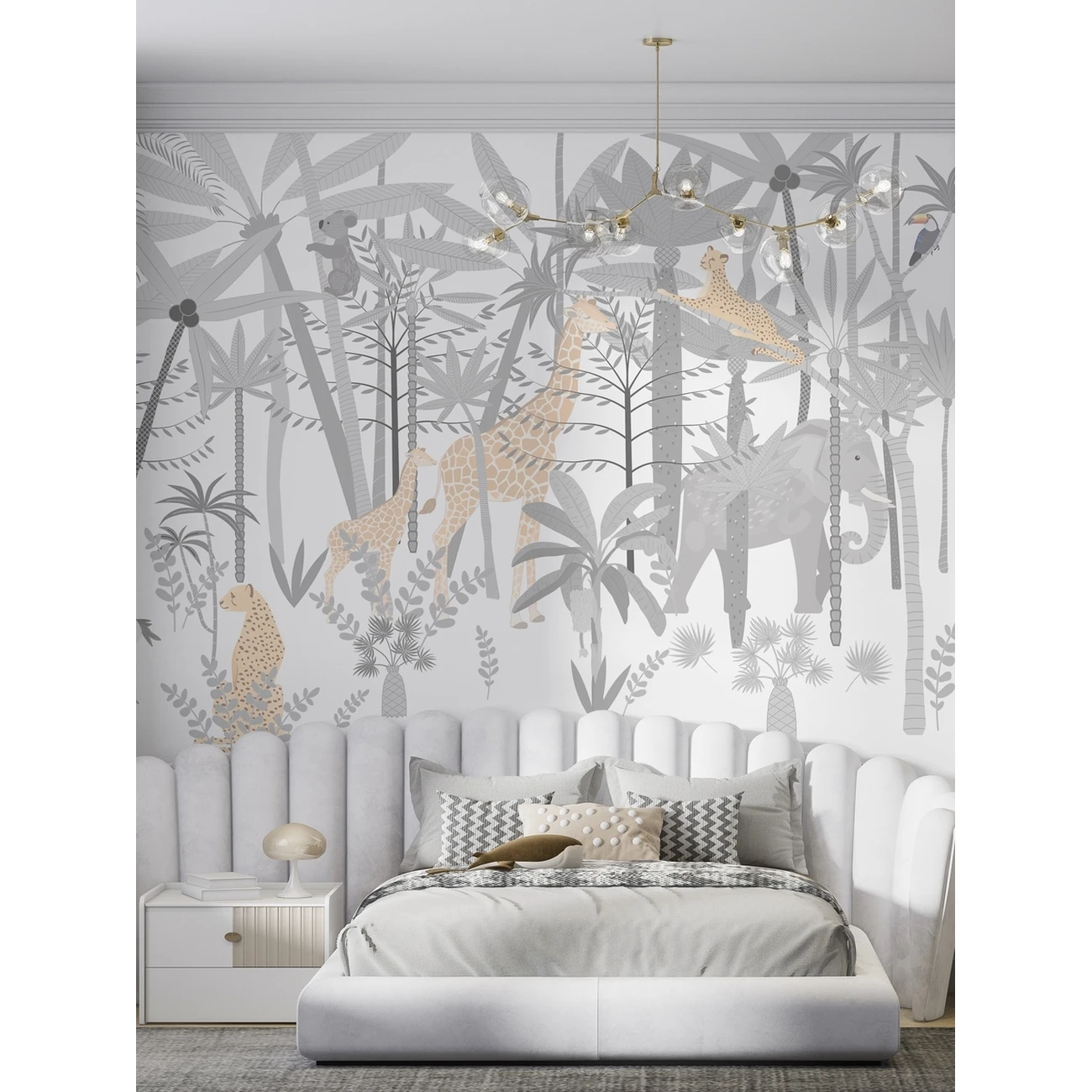 Фотообои рулонные Citydecor Джунгли зовут 27 на флизелиновой основе 200x140 см