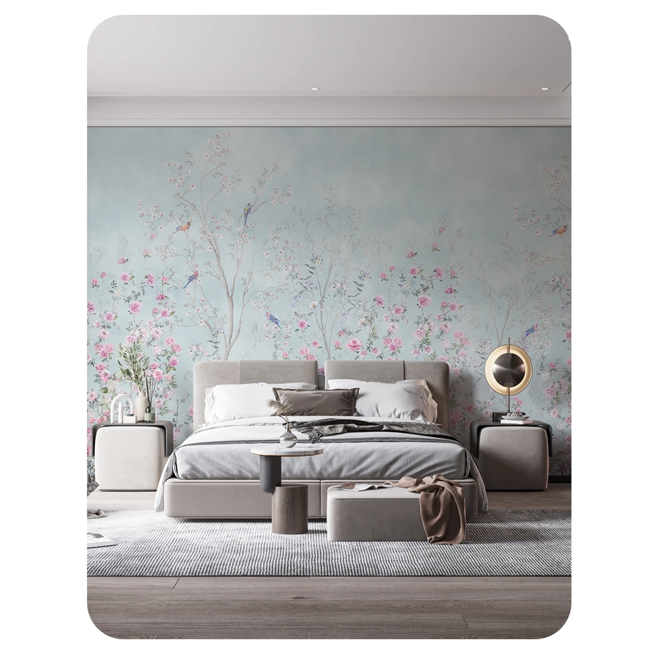 Фотообои рулонные Citydecor Flower town 23 на флизелиновой основе 200x140 см