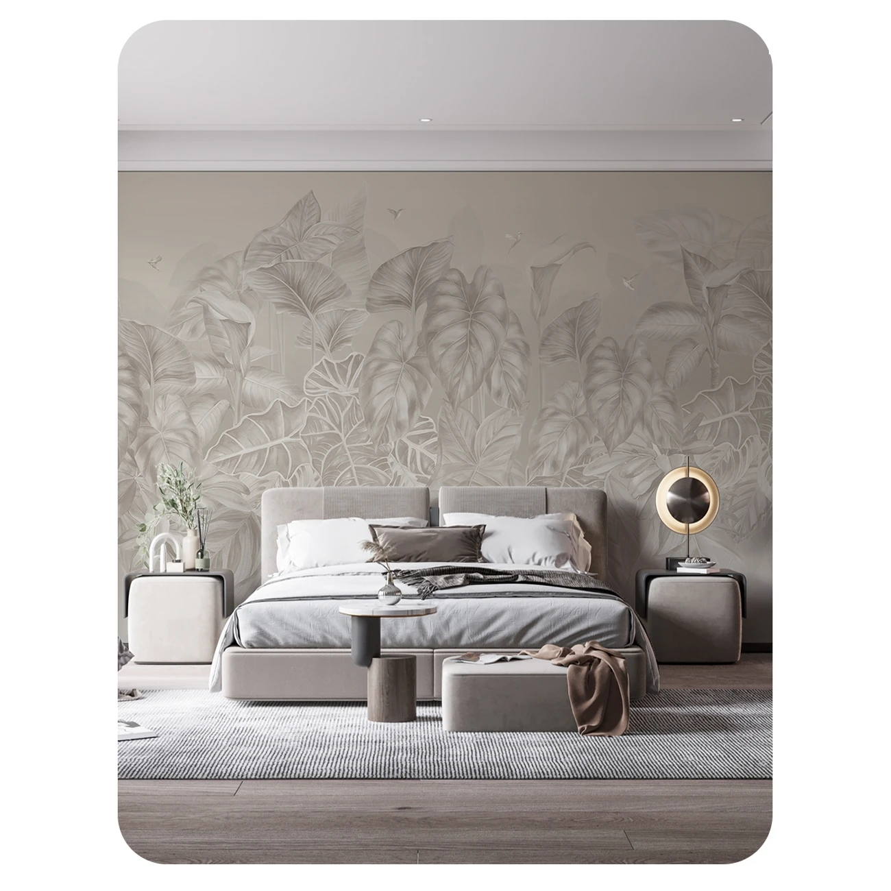 Фотообои рулонные Citydecor Flower town 35 на флизелиновой основе 200x140 см