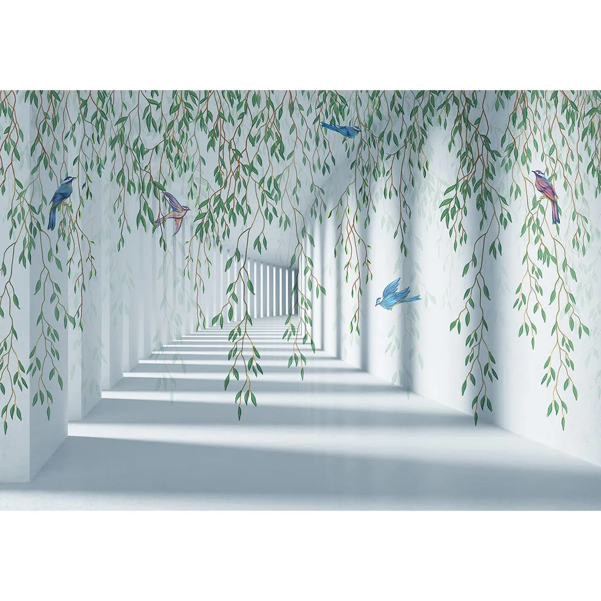 Фотообои рулонные Citydecor Flower Tunnel 3d 2 на флизелиновой основе 200x140 см