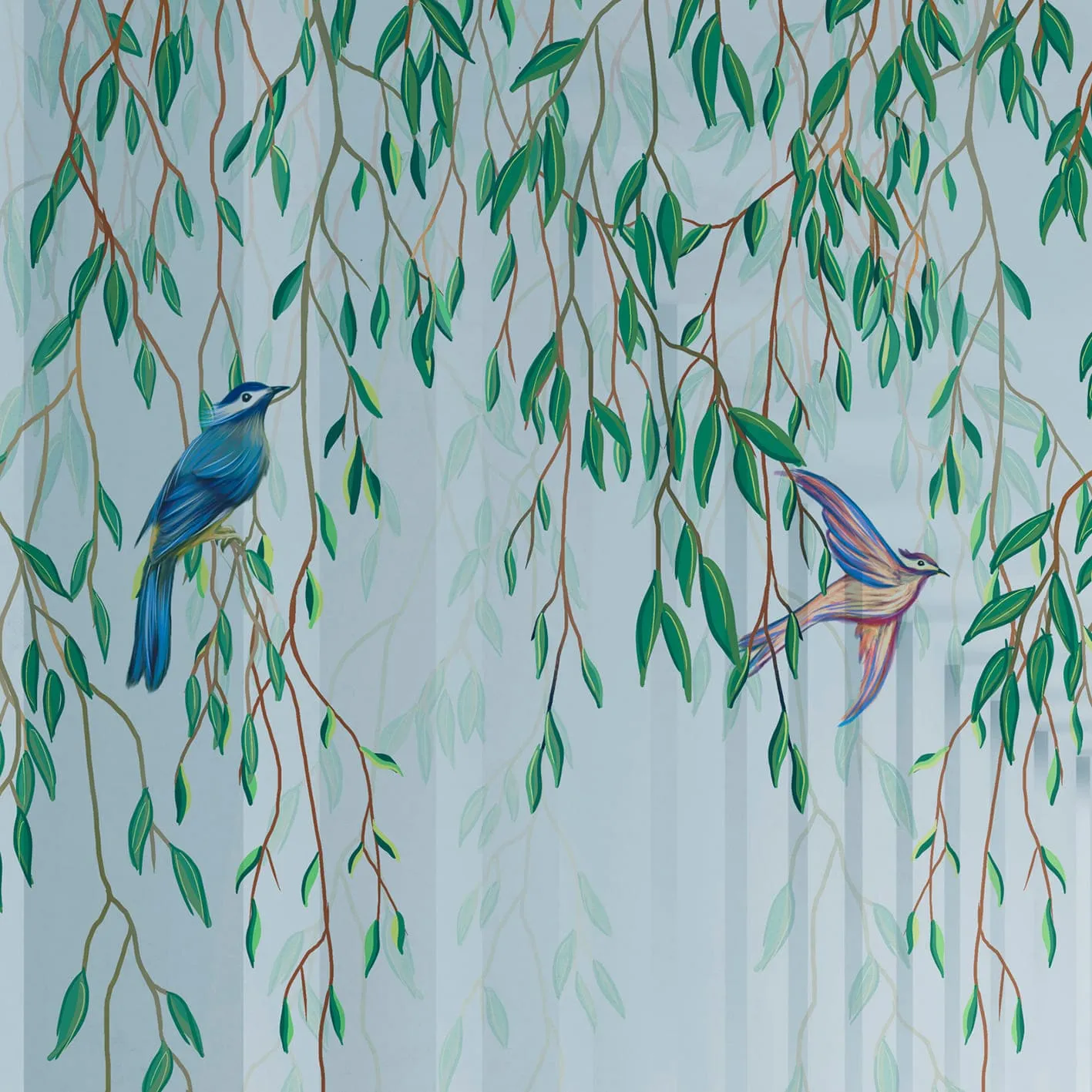 Фотообои рулонные Citydecor Flower Tunnel 3d 2 на флизелиновой основе 200x140 см