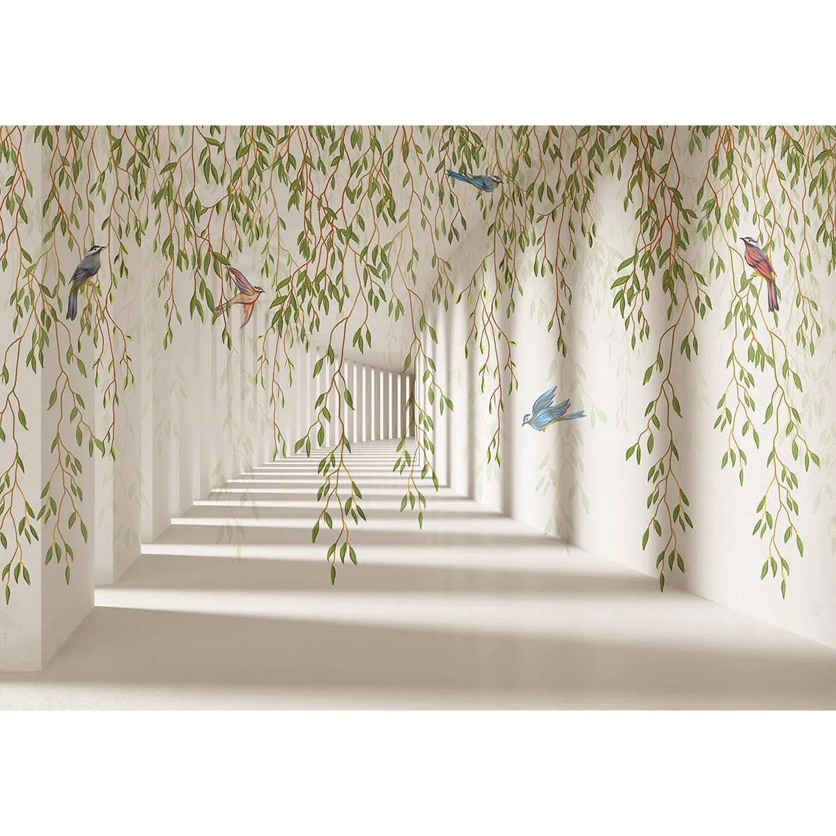 Фотообои рулонные Citydecor Flower Tunnel 3d 4 на флизелиновой основе 200x140 см
