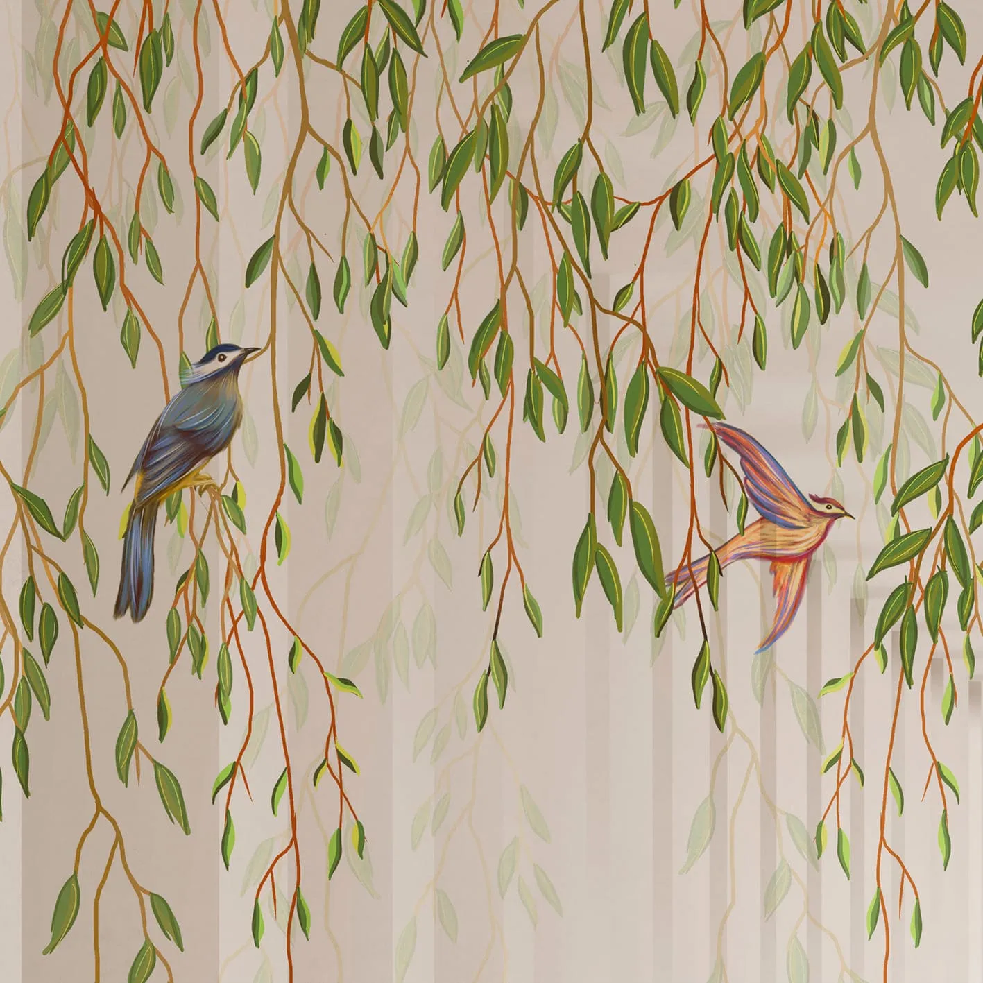 Фотообои рулонные Citydecor Flower Tunnel 3d 4 на флизелиновой основе 200x140 см