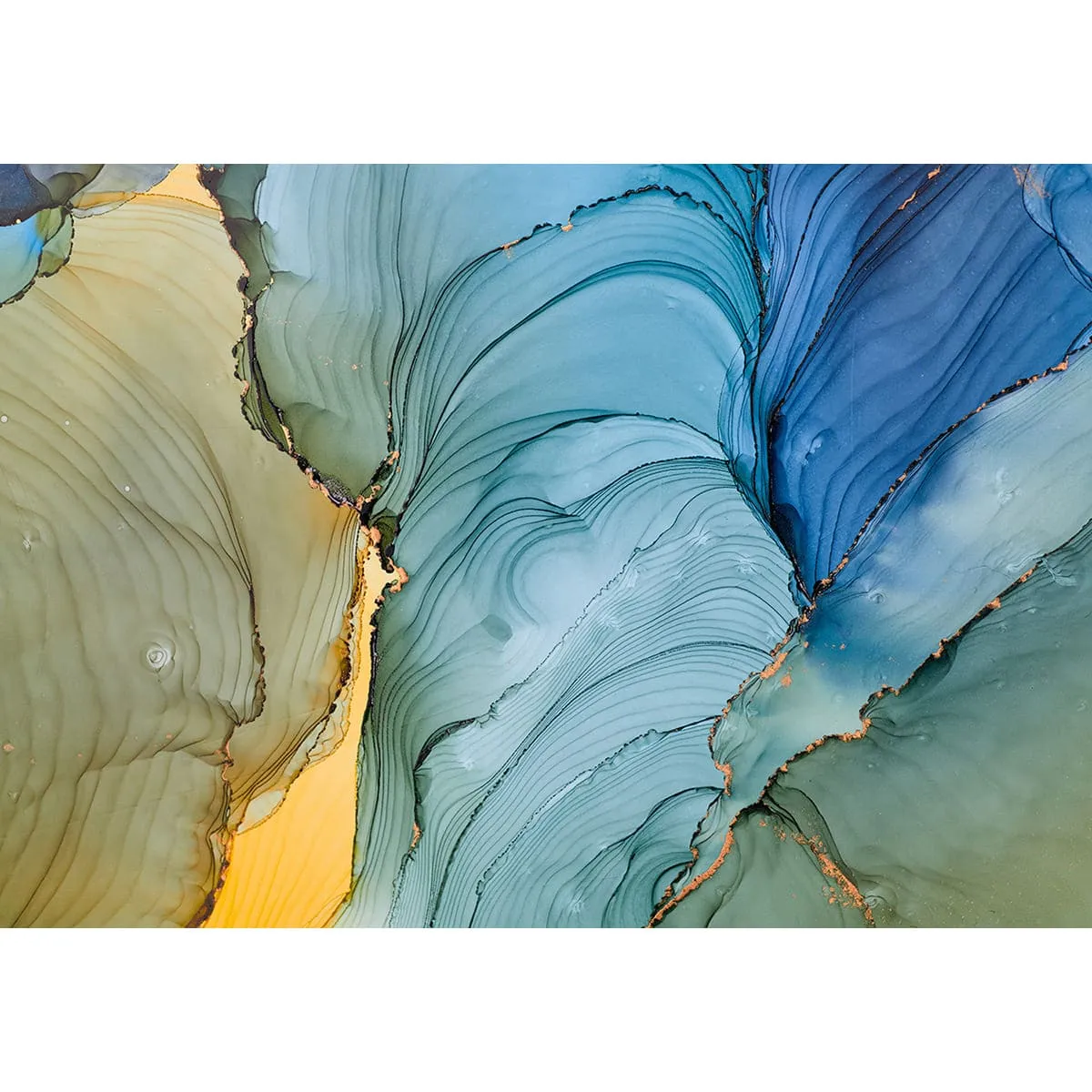 Фотообои рулонные Citydecor Флюид Арт 22 на флизелиновой основе 200x140 см