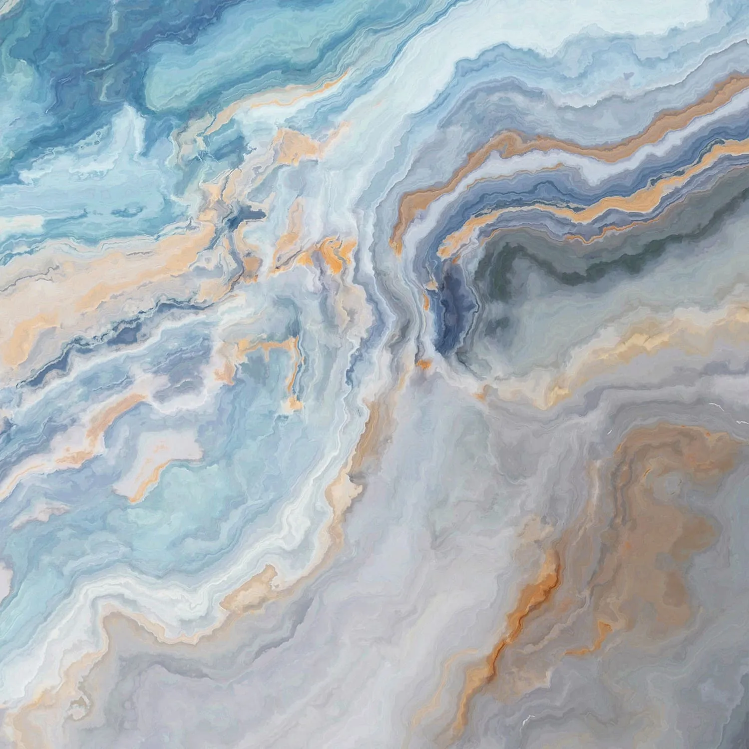 Фотообои рулонные Citydecor Флюид Арт 28 на флизелиновой основе 200x140 см