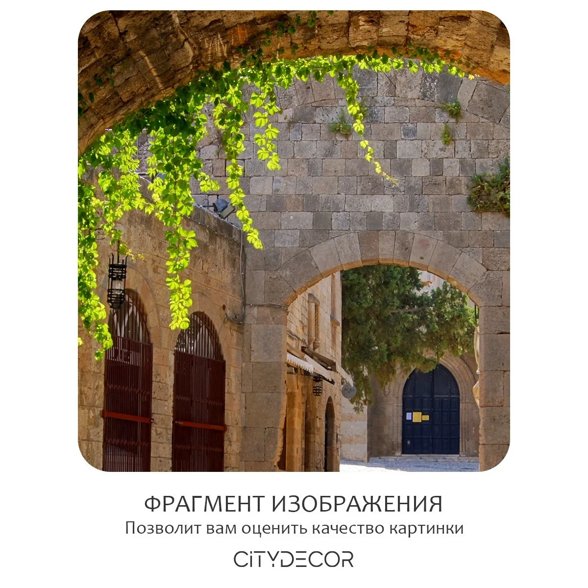 Фотообои рулонные Citydecor Фреска 40 на флизелиновой основе 200x140 см