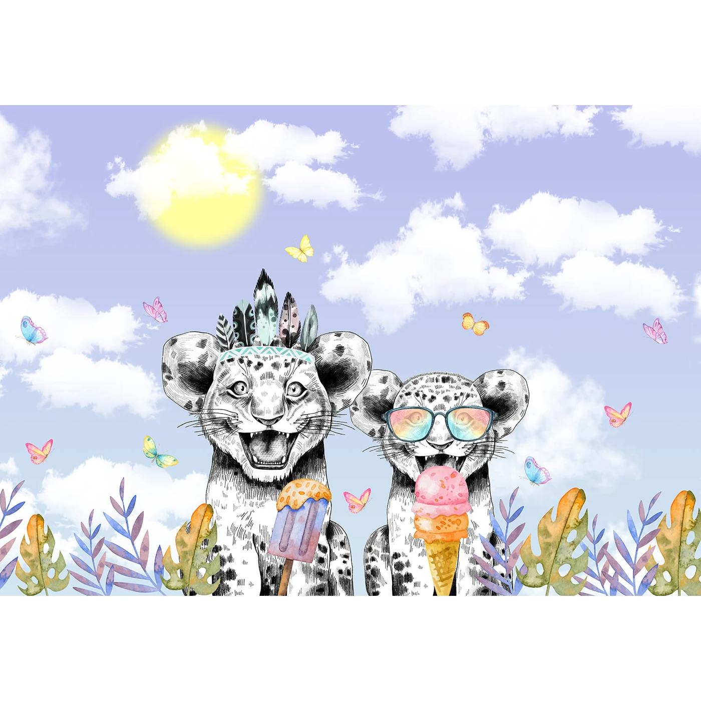 Фотообои рулонные Citydecor Fun 10 на флизелиновой основе 200X140 см