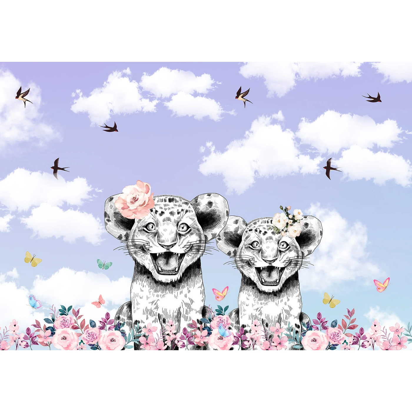 Фотообои рулонные Citydecor Fun 9 на флизелиновой основе 200x140 см