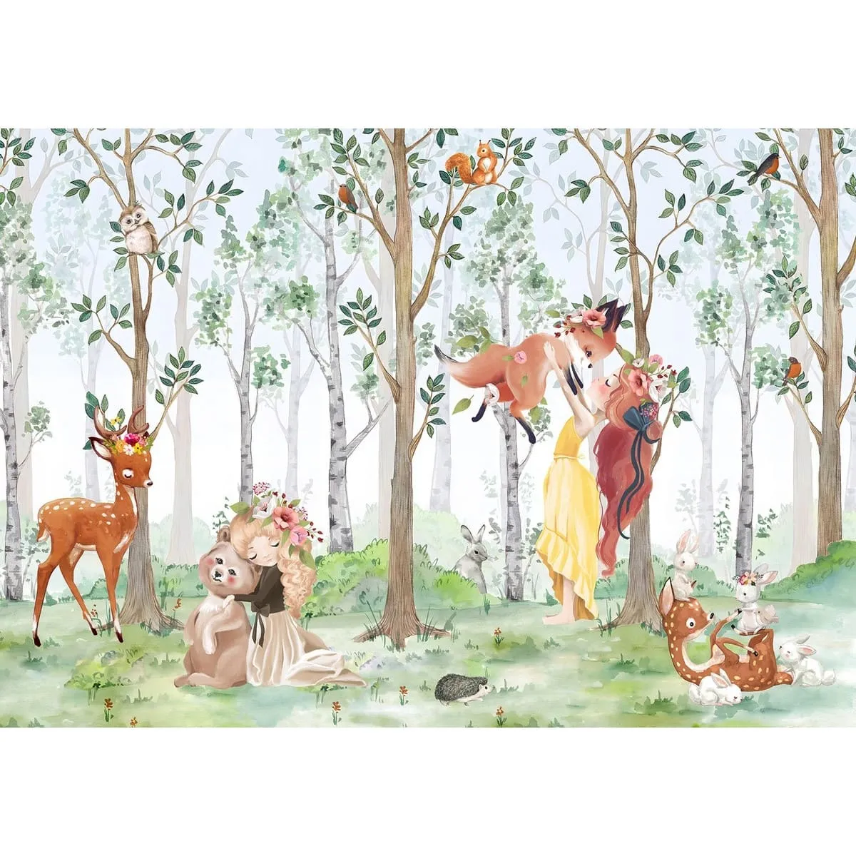 Фотообои рулонные Citydecor Magic Forest 22 на флизелиновой основе 200x140 см