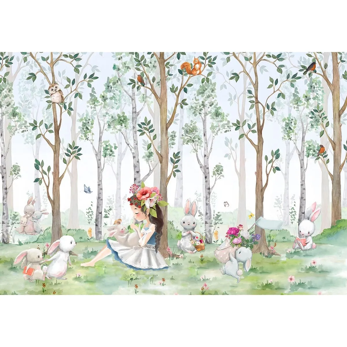 Фотообои рулонные Citydecor Magic Forest 23 на флизелиновой основе 200x140 см