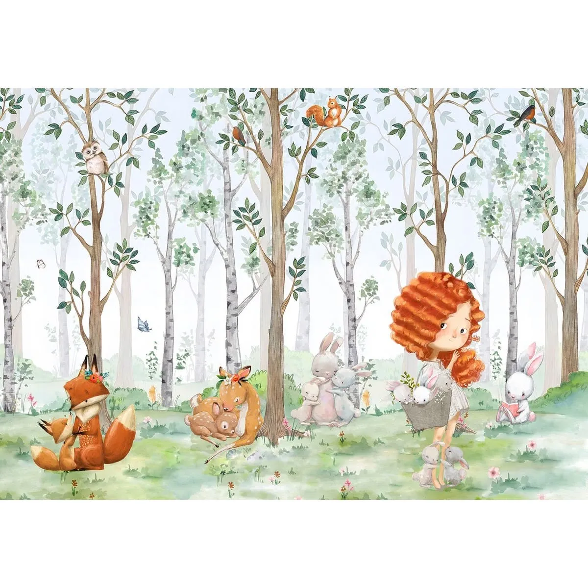 Фотообои рулонные Citydecor Magic Forest 25 на флизелиновой основе 200x140 см