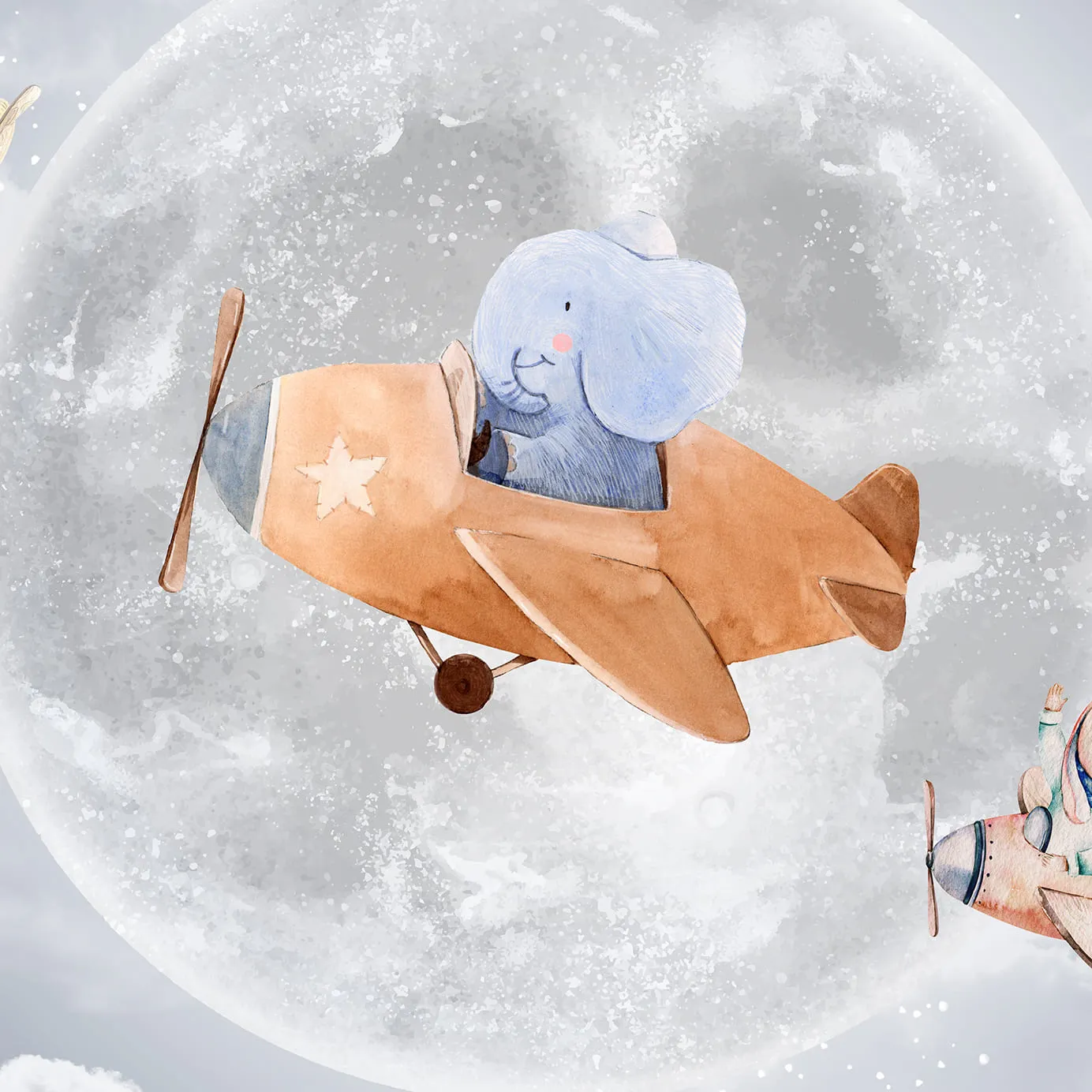 Дизайнерские фотообои рулонные Citydecor Мечтатели 6 на флизелиновой основе 200x140 см