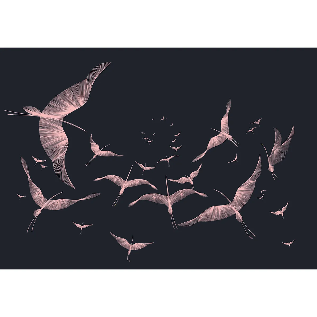 Дизайнерские фотообои рулонные Citydecor Perfect Lines 13 на флизелиновой основе 200x140 см