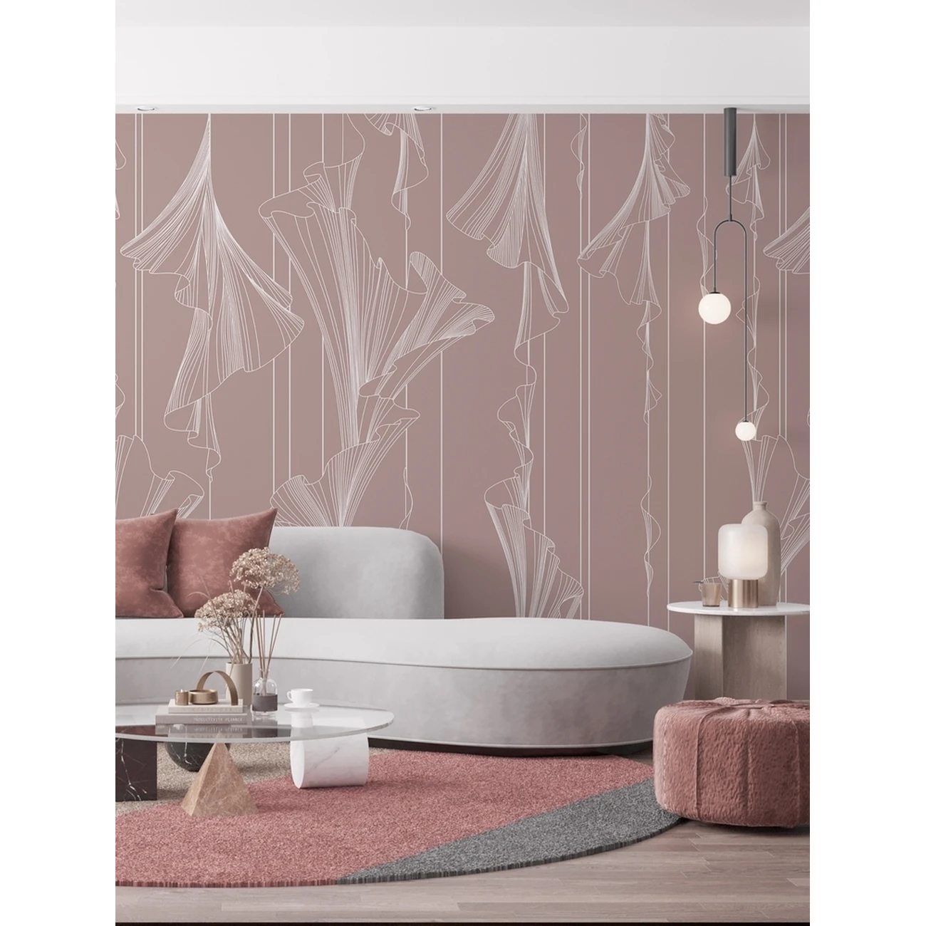 Фотообои рулонные Citydecor Perfect Lines 46 на флизелиновой основе 200x140 см