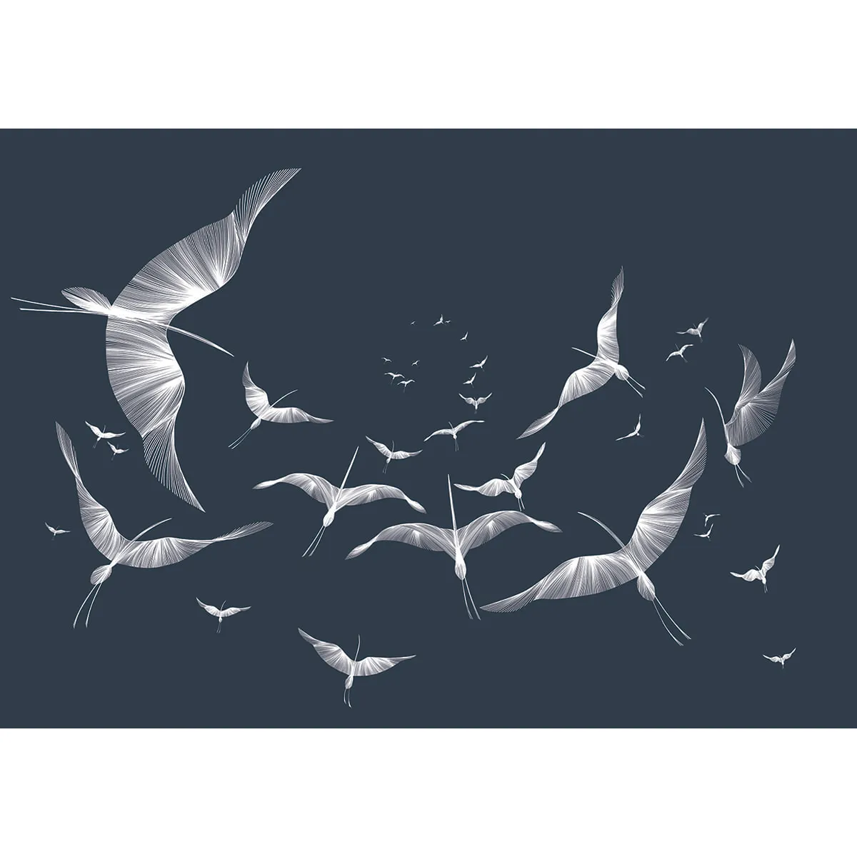 Дизайнерские фотообои рулонные Citydecor Perfect Lines 8 на флизелиновой основе 200x140 см