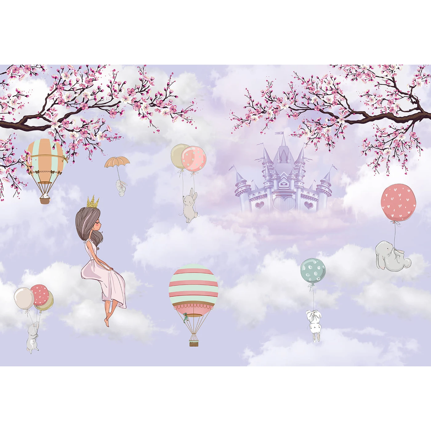 Фотообои рулонные Citydecor Princess 27 на флизелиновой основе 200X140 см