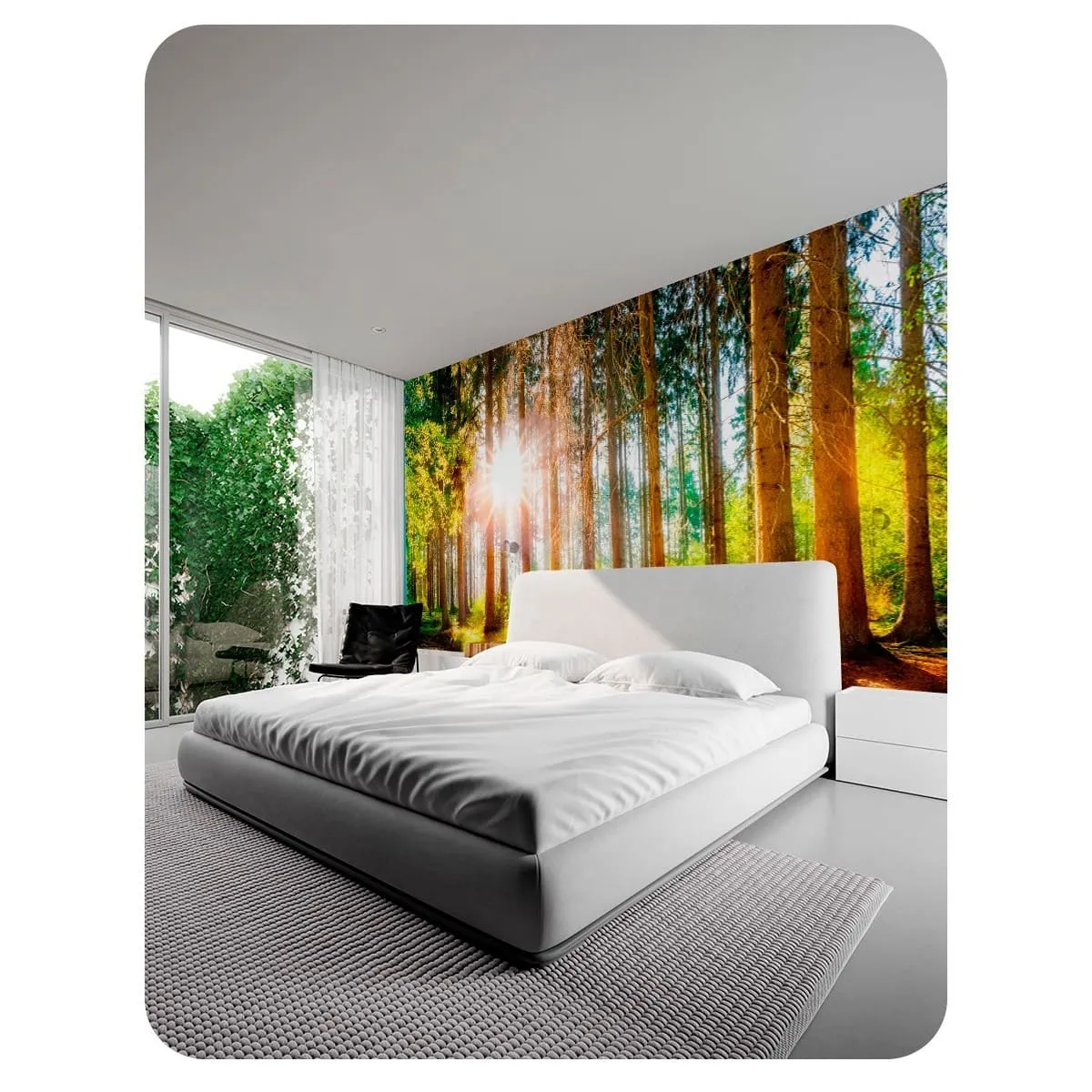 Фотообои рулонные Citydecor Природа 149 на флизелиновой основе 200x140 см