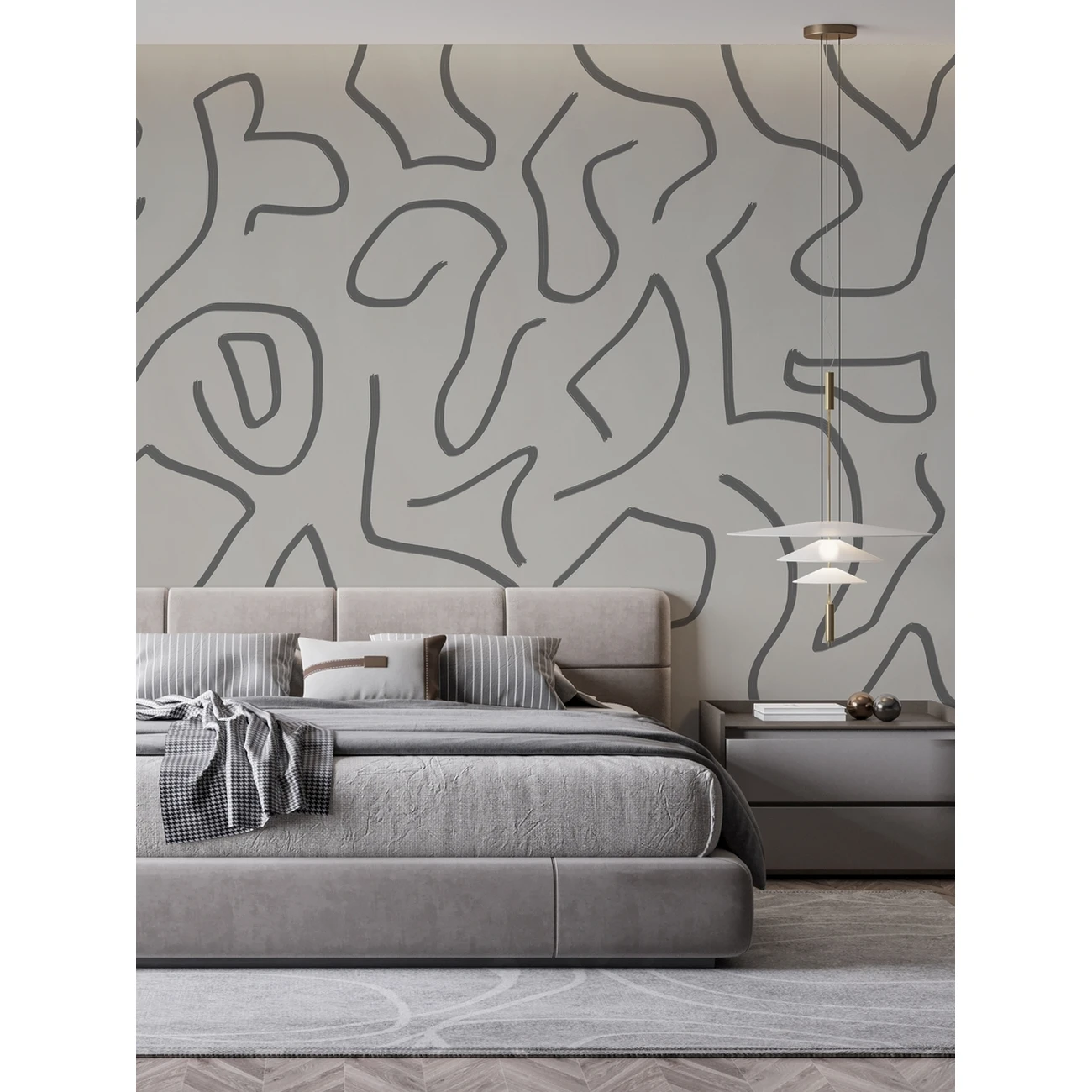 Фотообои рулонные Citydecor Scandi 12 на флизелиновой основе 200x140 см