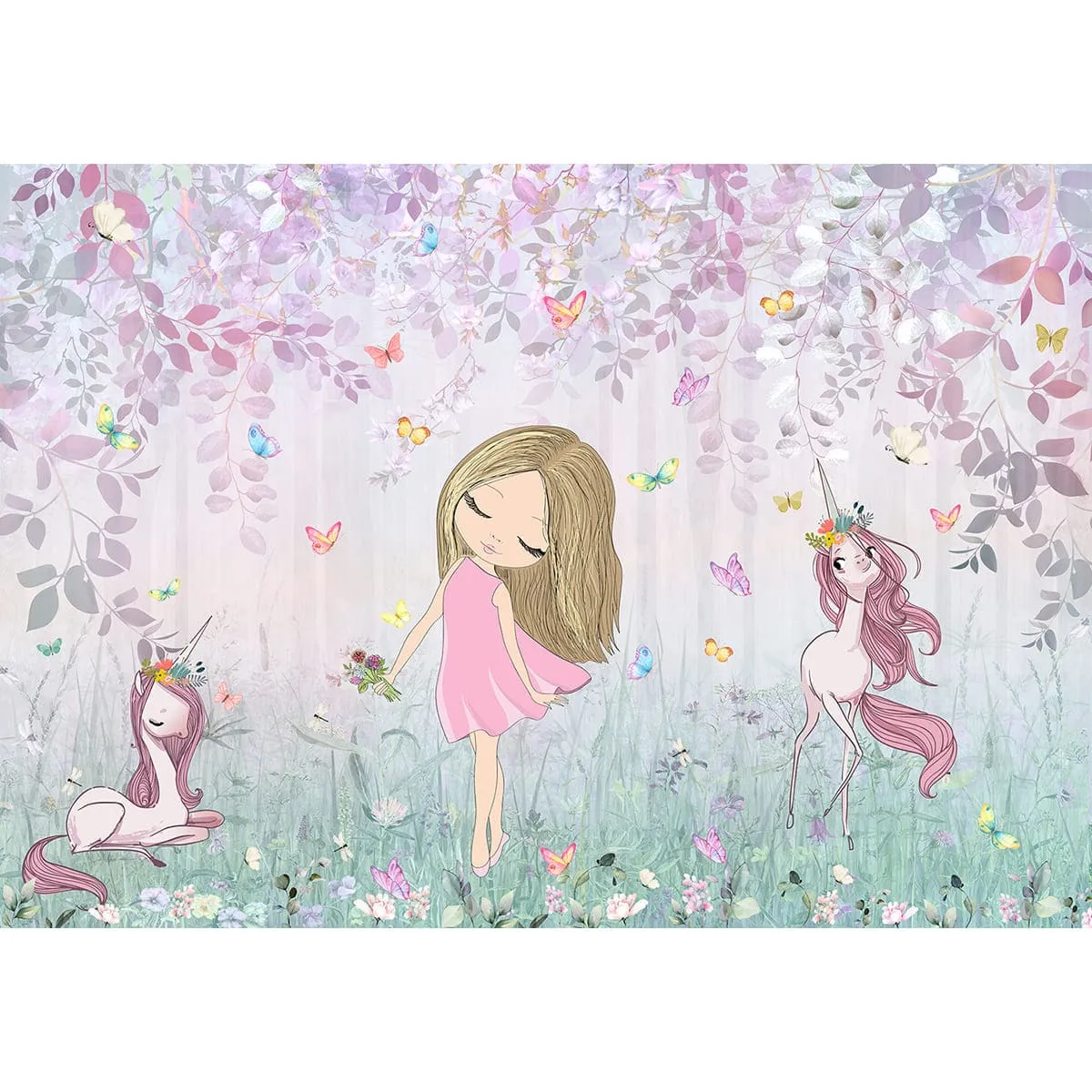 Дизайнерские фотообои рулонные Citydecor Sweet Dreams 1 на флизелиновой основе 200x140 см