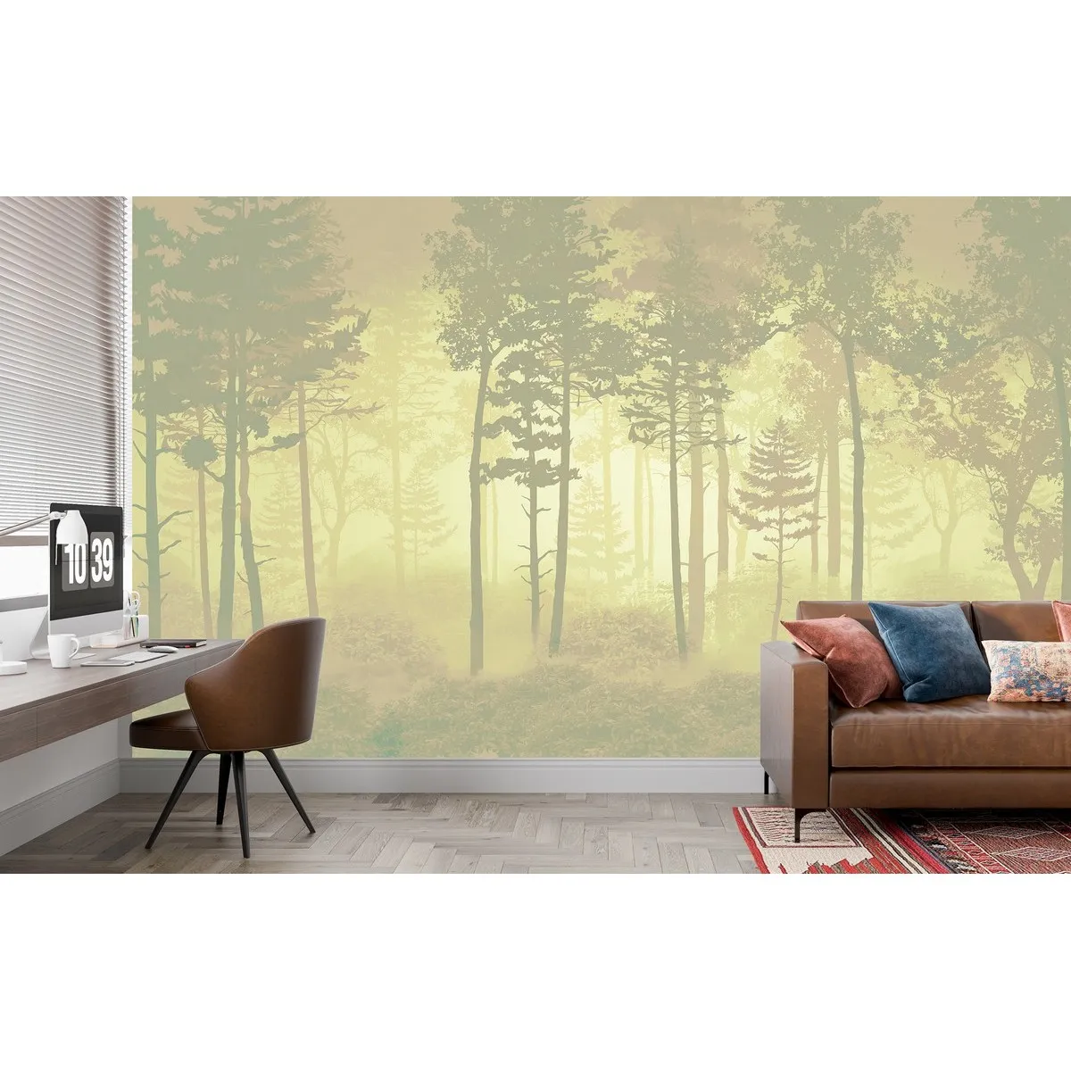 Дизайнерские фотообои рулонные Citydecor Таинственный лес 7 на флизелиновой основе 200x140 см