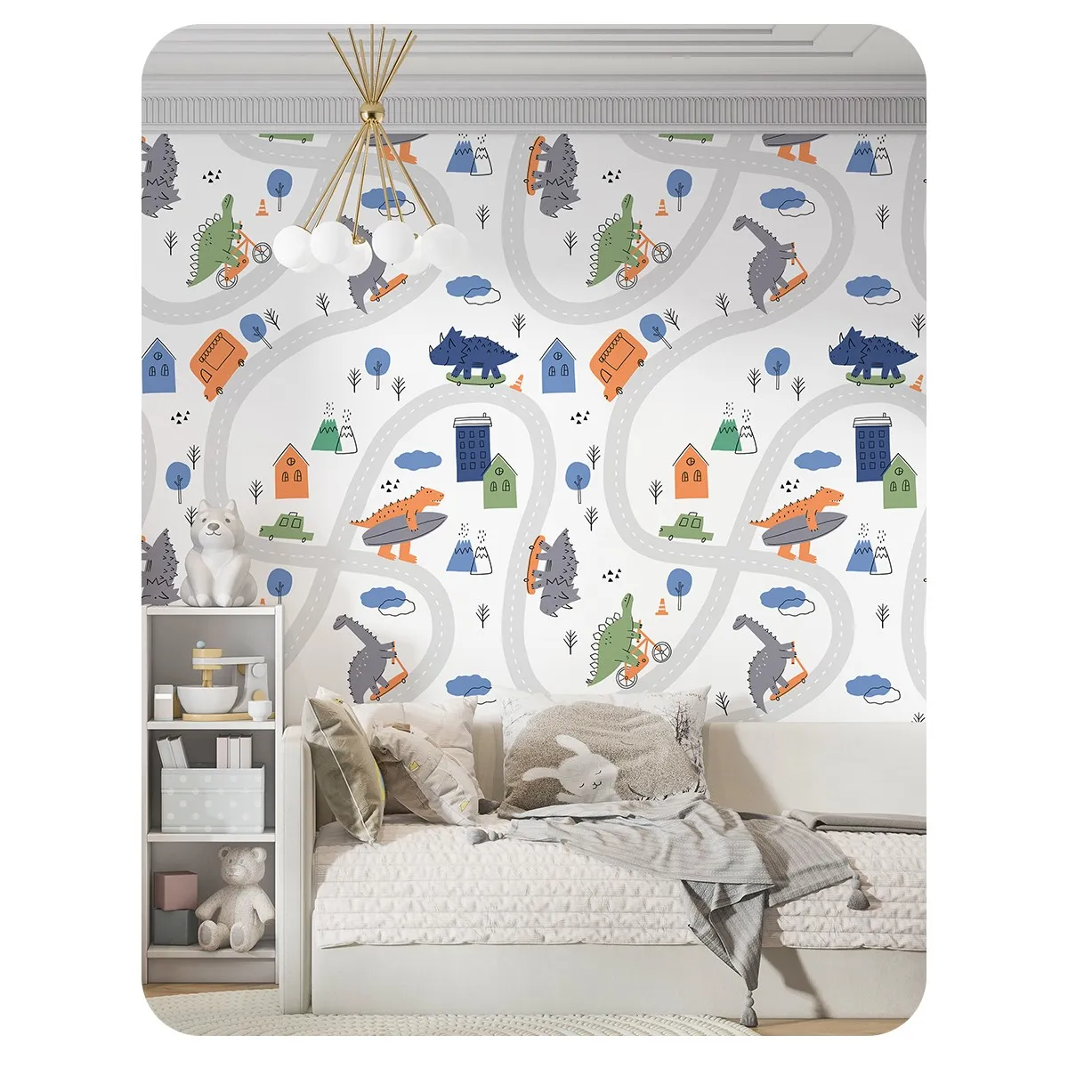 Фотообои рулонные Citydecor Детская 182 на флизелиновой основе 200x260 см