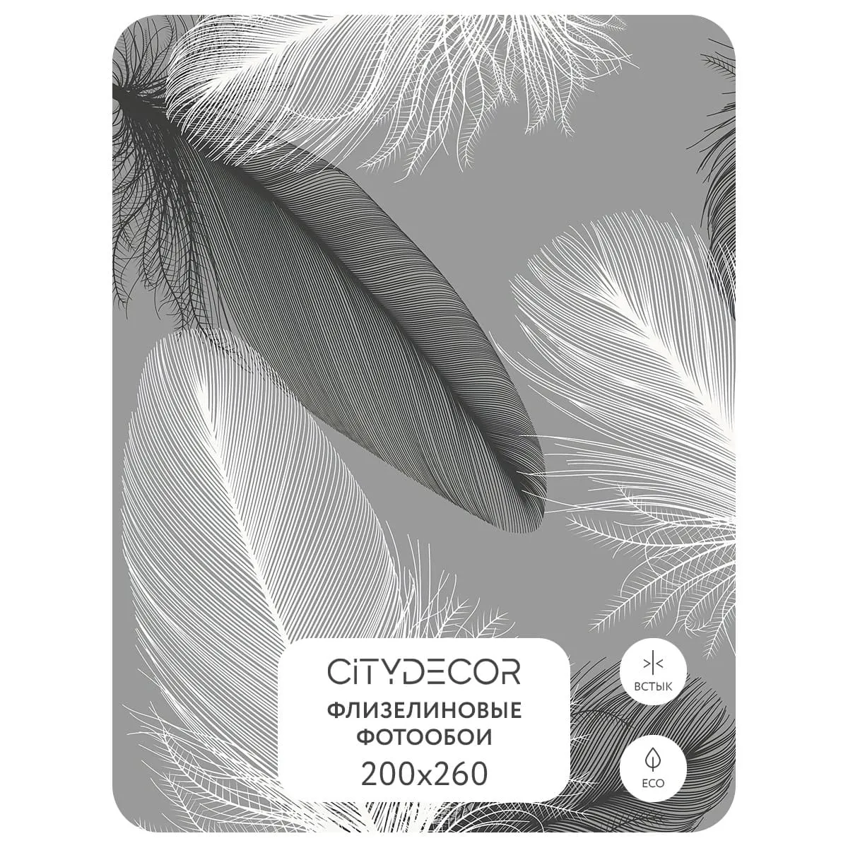 Фотообои рулонные Citydecor Абстракция 390 на флизелиновой основе 200x260 см