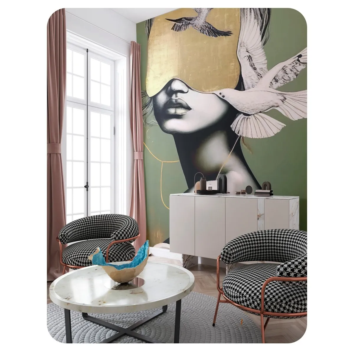 Фотообои рулонные Citydecor Абстракция 438 на флизелиновой основе 200x260 см