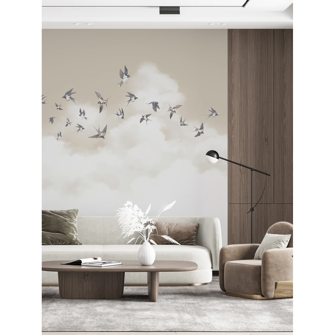 Фотообои рулонные Citydecor Air 14 на флизелиновой основе 200x260 см