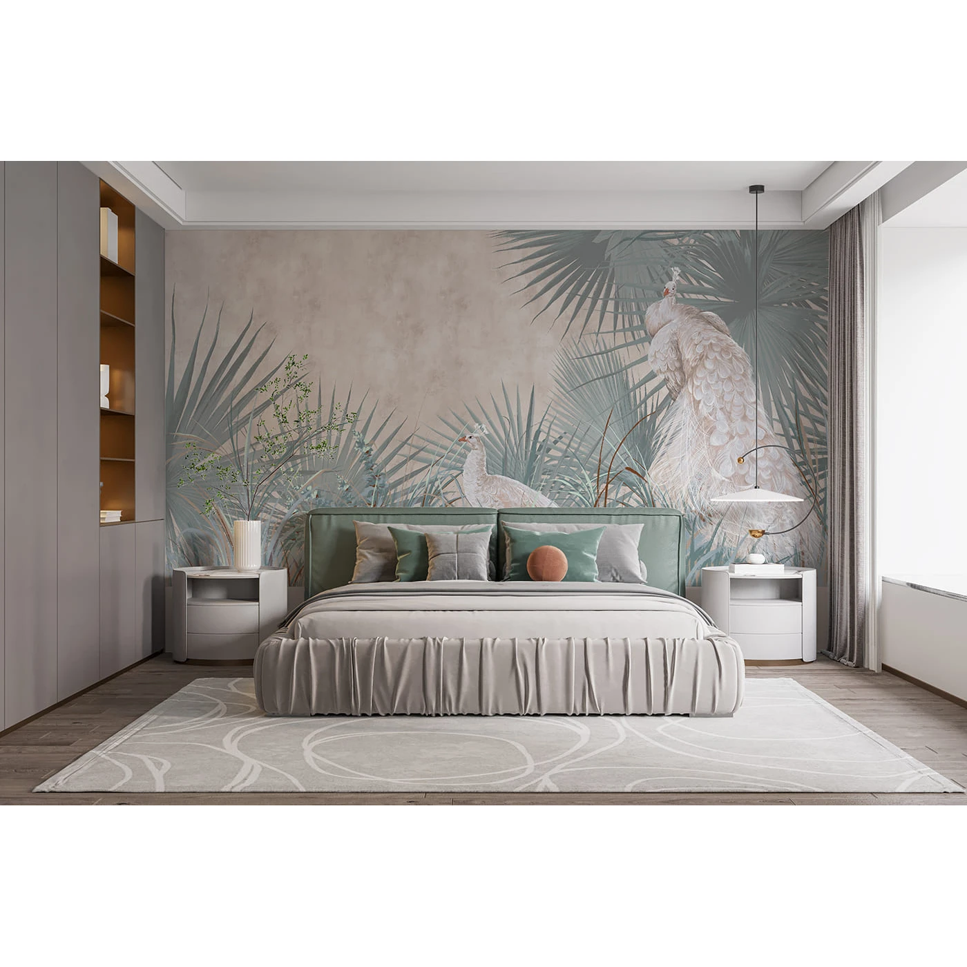 Бесшовное панно Citydecor Животные и Птицы 35 на флизелиновой основе 200x270 см