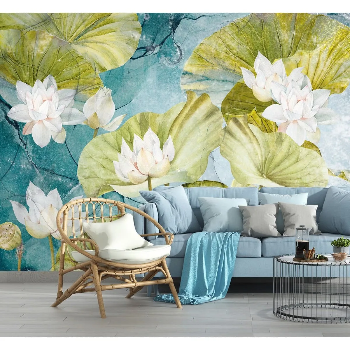 Дизайнерские фотообои рулонные Citydecor Blossom 10 на флизелиновой основе 200x260 см