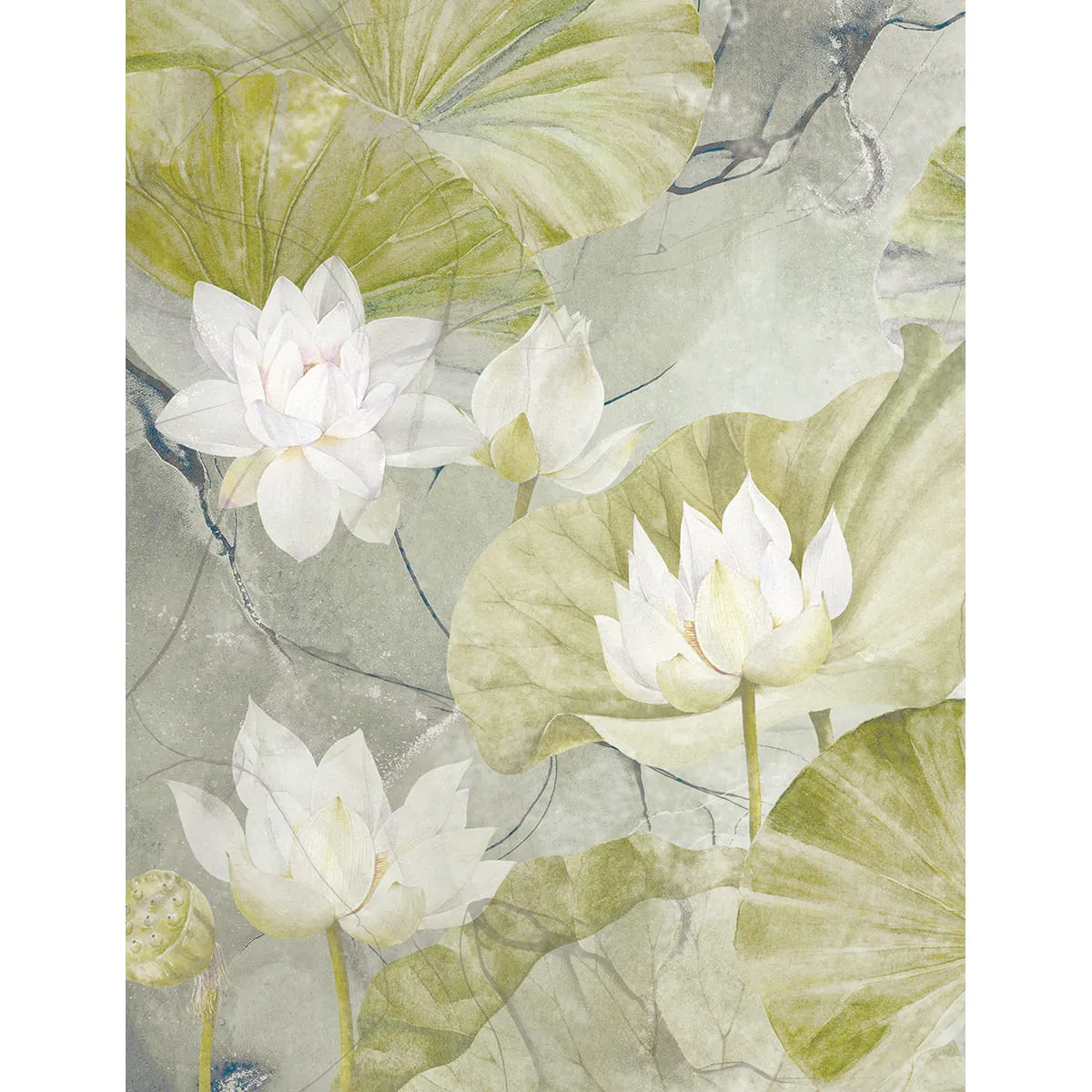 Дизайнерские фотообои рулонные Citydecor Blossom 12 на флизелиновой основе 200x260 см