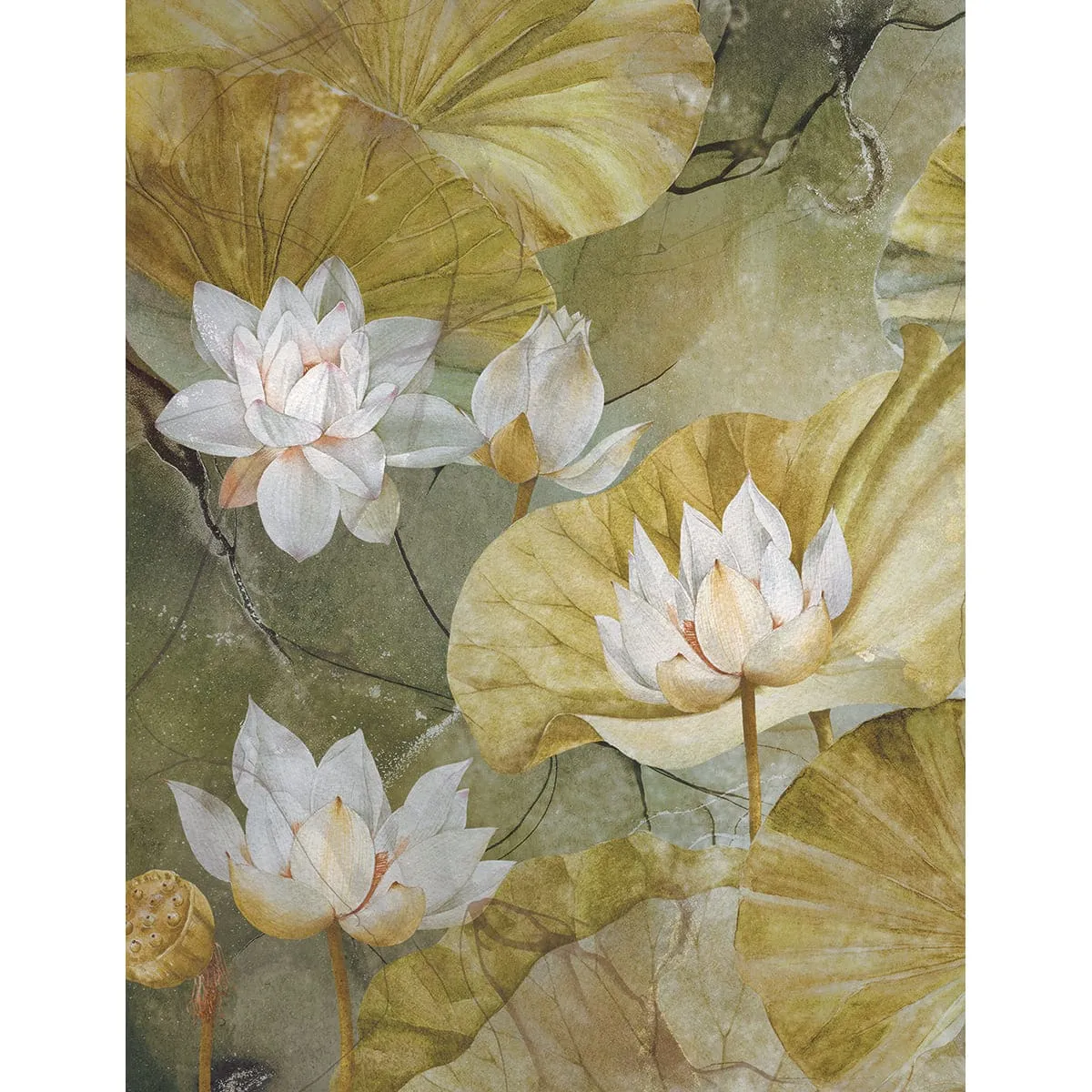 Дизайнерские фотообои рулонные Citydecor Blossom 16 на флизелиновой основе 200x260 см