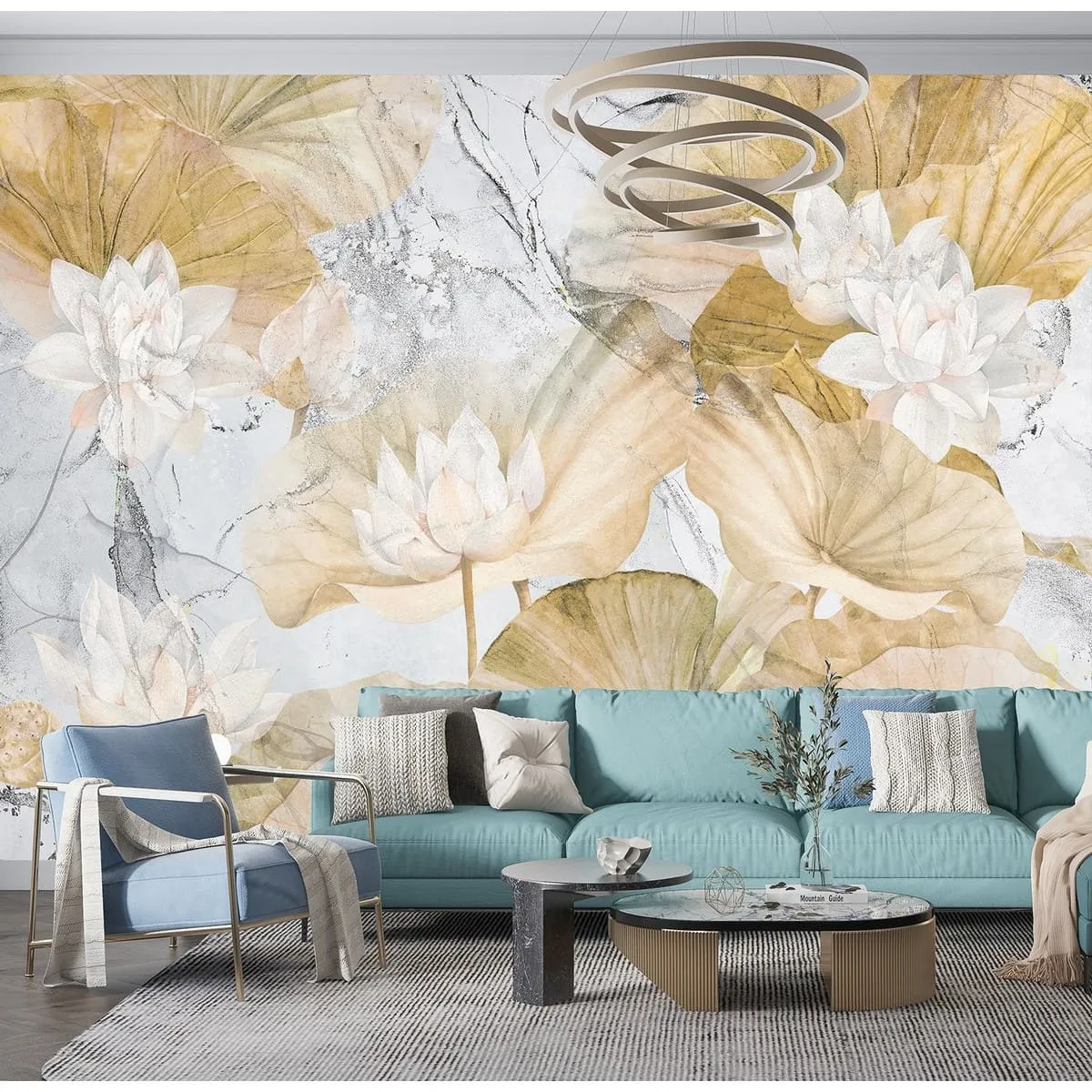 Дизайнерские фотообои рулонные Citydecor Blossom 21 на флизелиновой основе 200x260 см