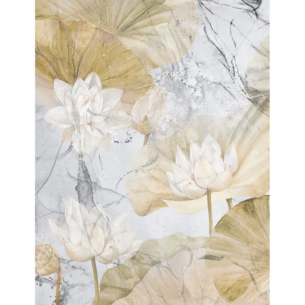 Дизайнерские фотообои рулонные Citydecor Blossom 21 на флизелиновой основе 200x260 см