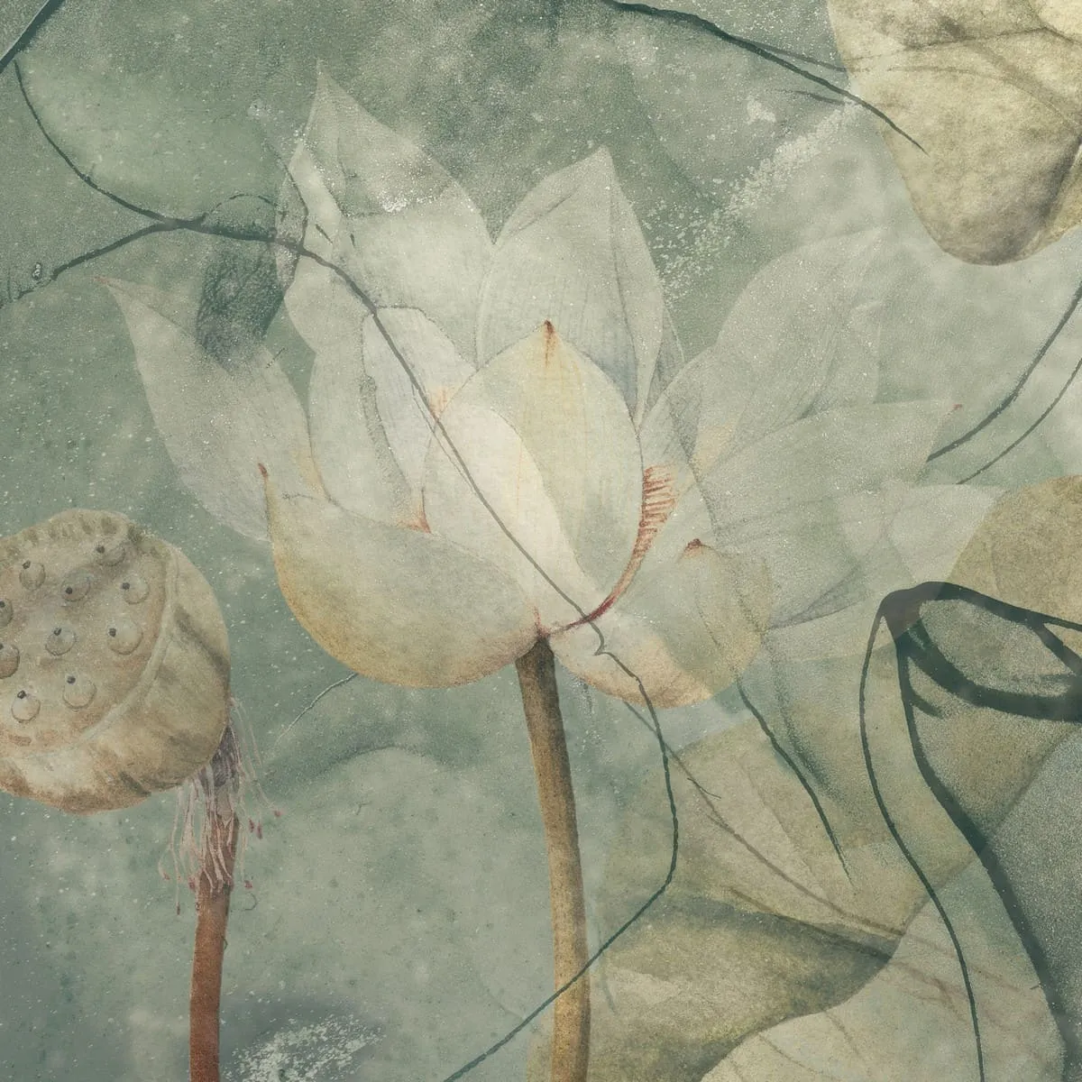 Дизайнерские фотообои рулонные Citydecor Blossom 24 на флизелиновой основе 200x260 см