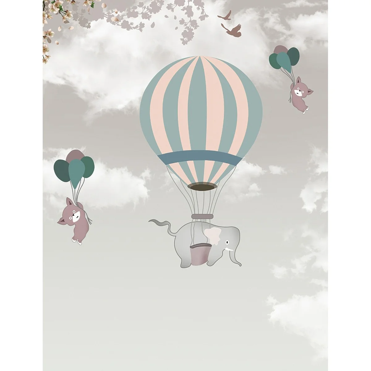 Фотообои рулонные Citydecor Cute&Lovely 11 на флизелиновой основе 200x260 см