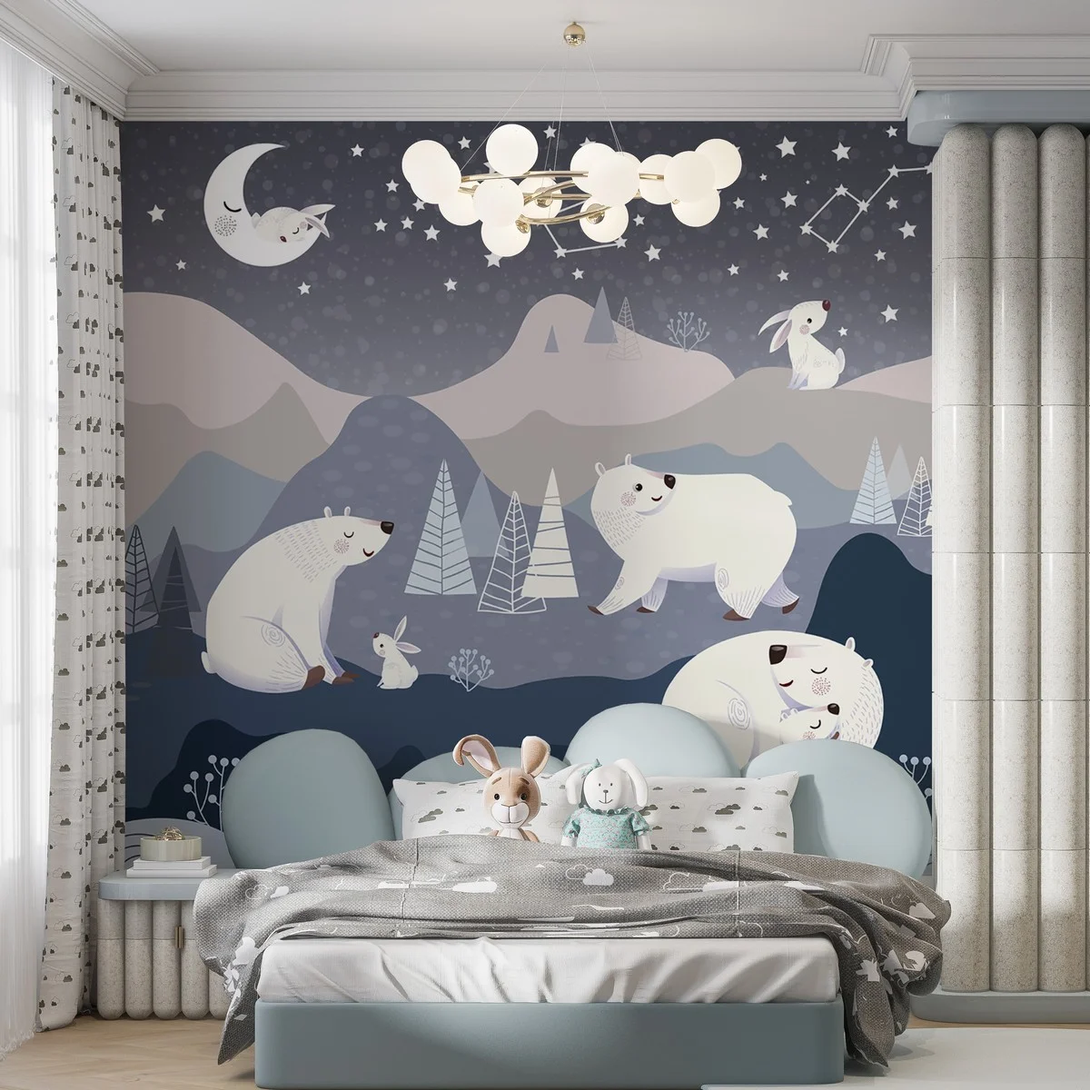 Фотообои рулонные Citydecor Cute&amp;Lovely 15 на флизелиновой основе 200x260 см