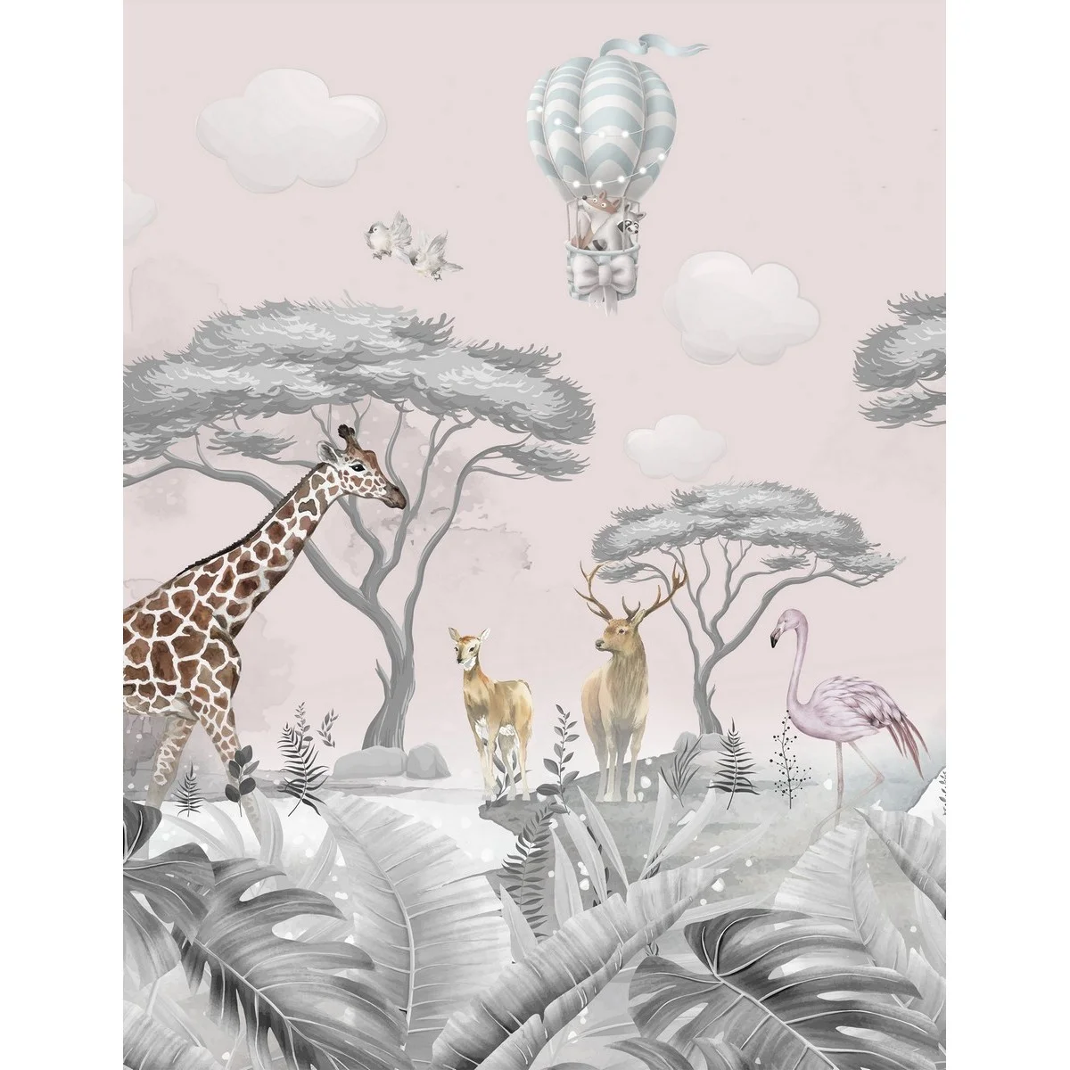 Фотообои рулонные Citydecor Cute&Lovely 38 на флизелиновой основе 200x260 см
