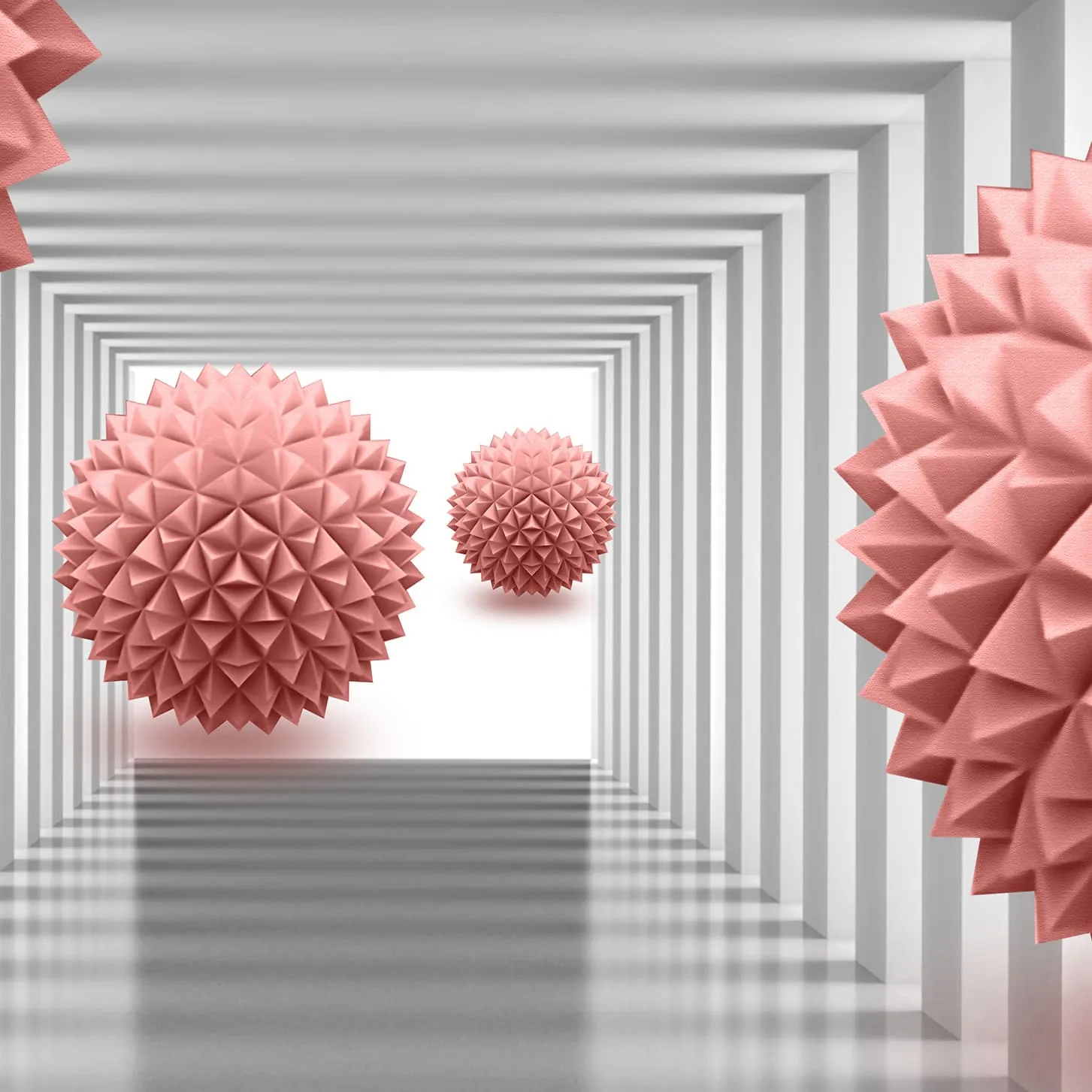 Фотообои рулонные Citydecor Цветочная абстракция 12 на флизелиновой основе 200x260 см