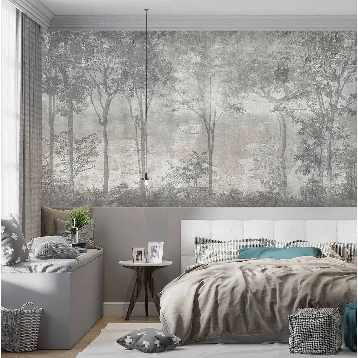 Бесшовное дизайнерское панно Citydecor Dark Side 34 на флизелиновой основе 200x270 см