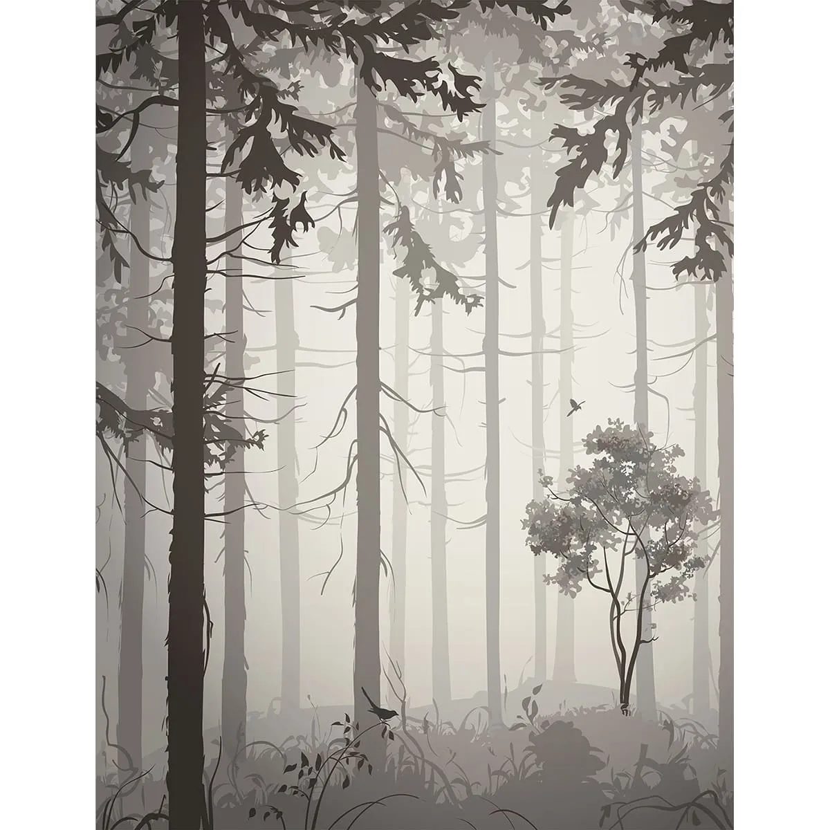 Дизайнерские фотообои рулонные Citydecor Dark Side 35 на флизелиновой основе 200x260 см