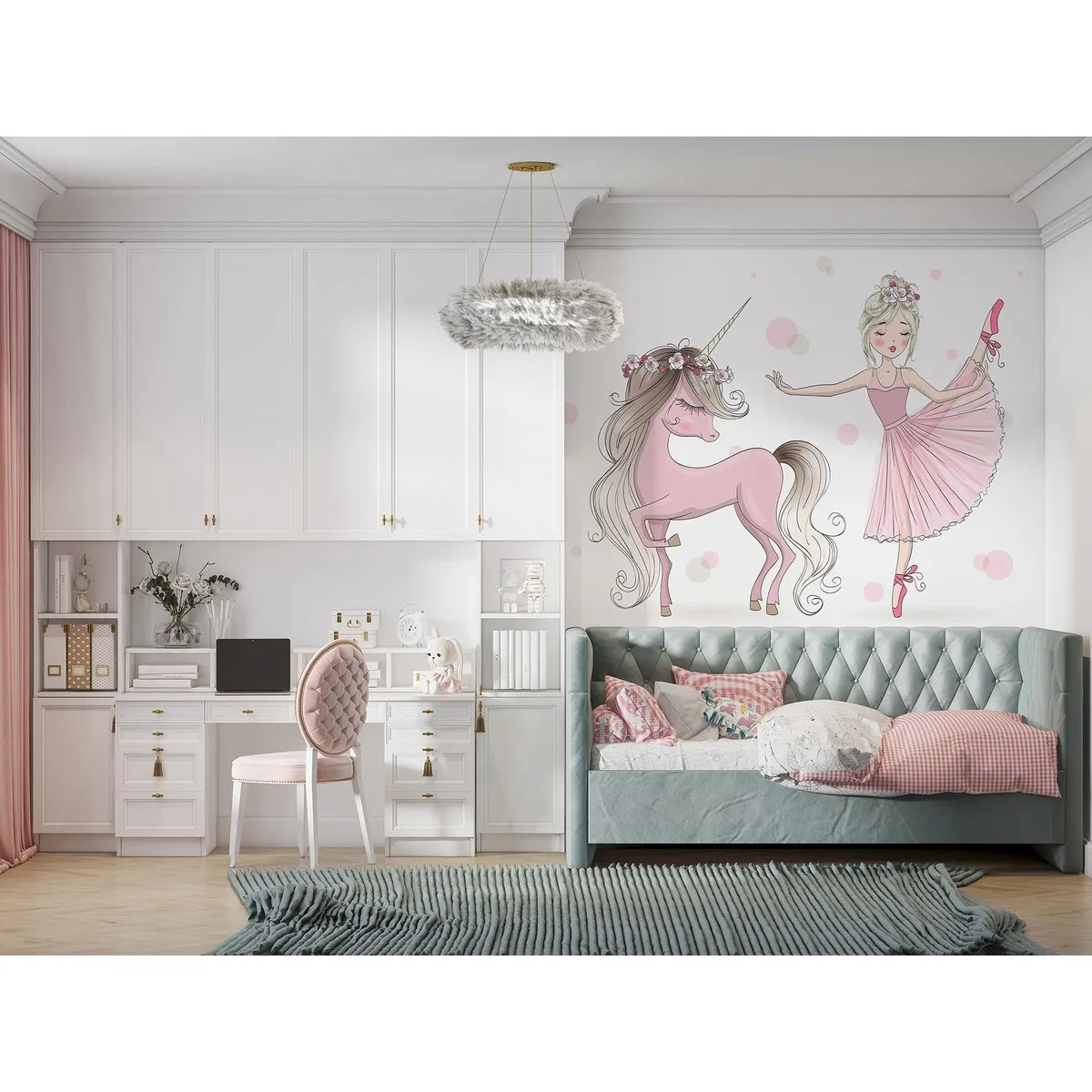 Фотообои рулонные Citydecor Детская 335 на флизелиновой основе 200x260 см