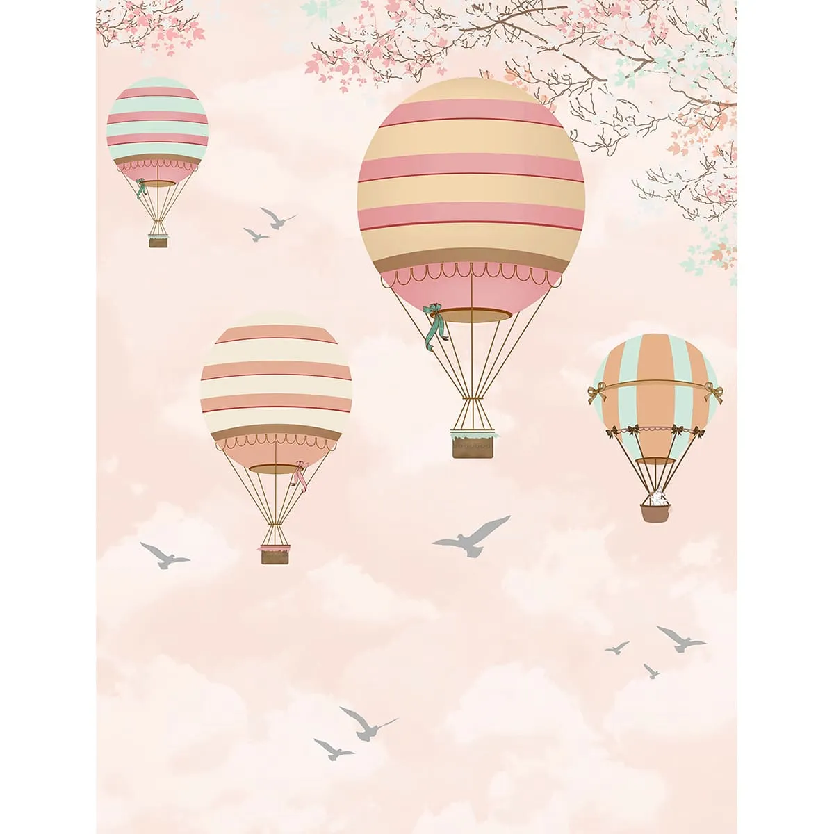 Бесшовное панно Citydecor Детская 374 на флизелиновой основе 200x270 см