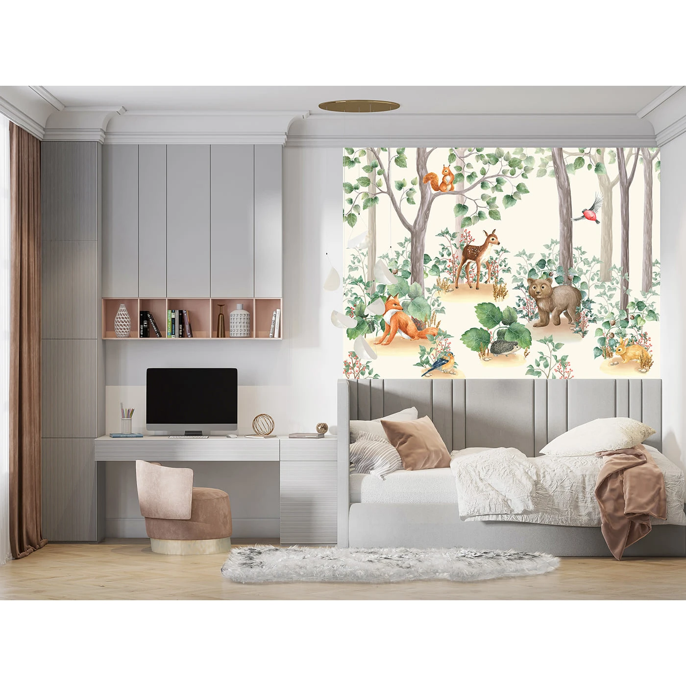 Бесшовное панно Citydecor Детская 401 на флизелиновой основе 200x270 см