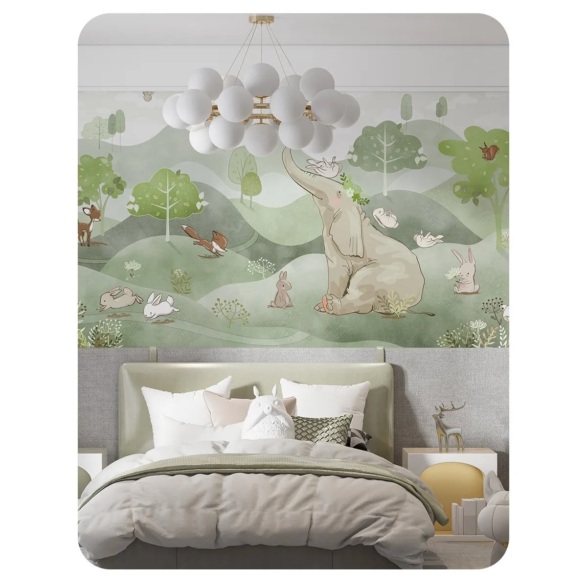 Фотообои рулонные Citydecor Детская 472 на флизелиновой основе 200x260 см