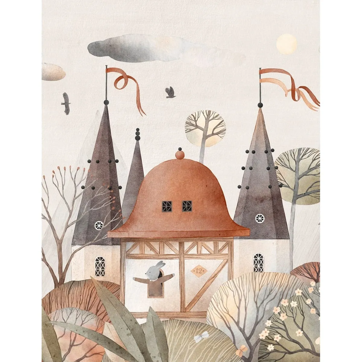 Фотообои рулонные Citydecor Детская 476 на флизелиновой основе 200x260 см