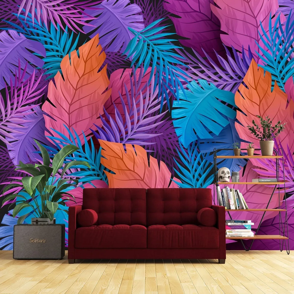 Бесшовное панно Citydecor Цветы и Растения 124 на флизелиновой основе 200x270 см
