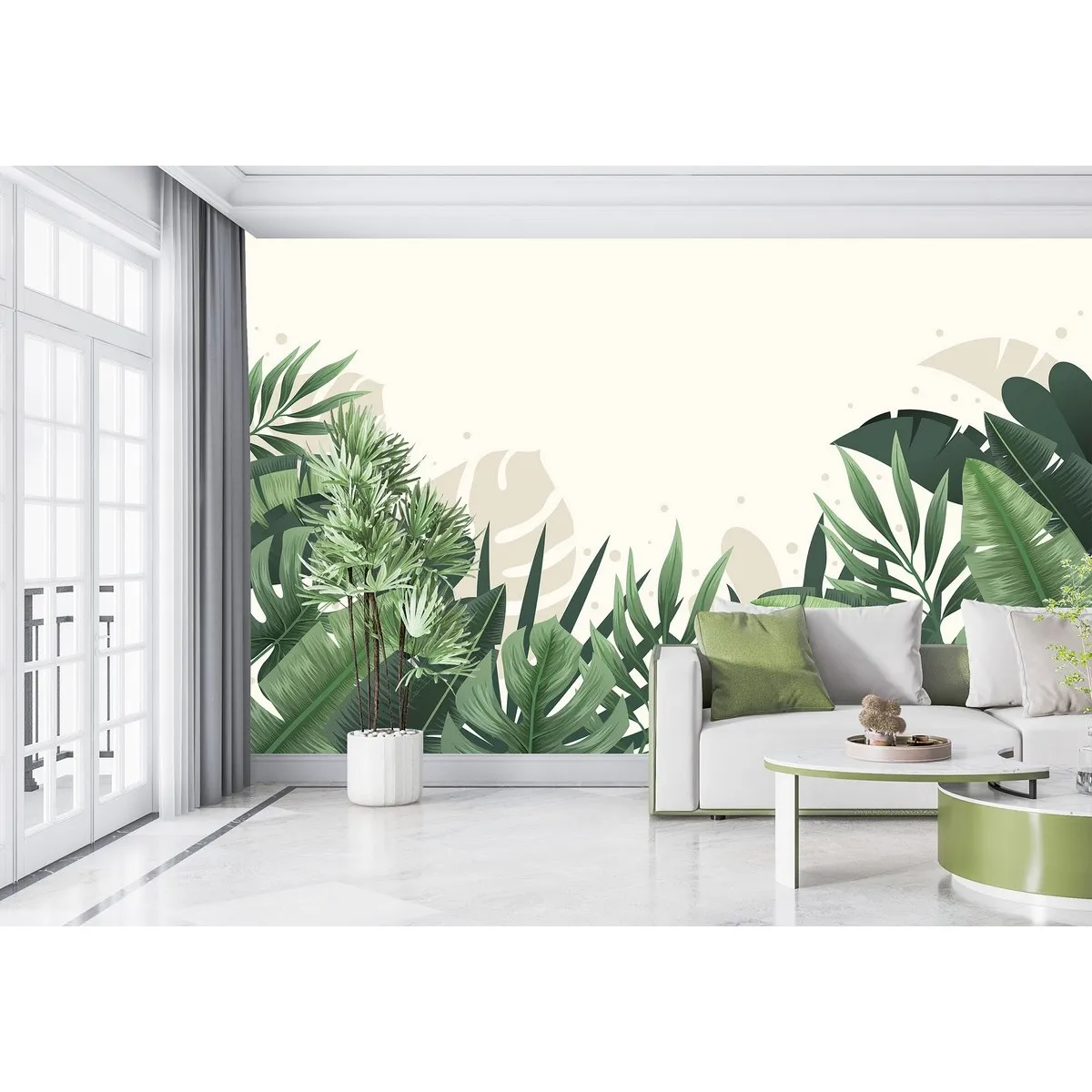 Бесшовное панно Citydecor Цветы и Растения 127 на флизелиновой основе 200x270 см