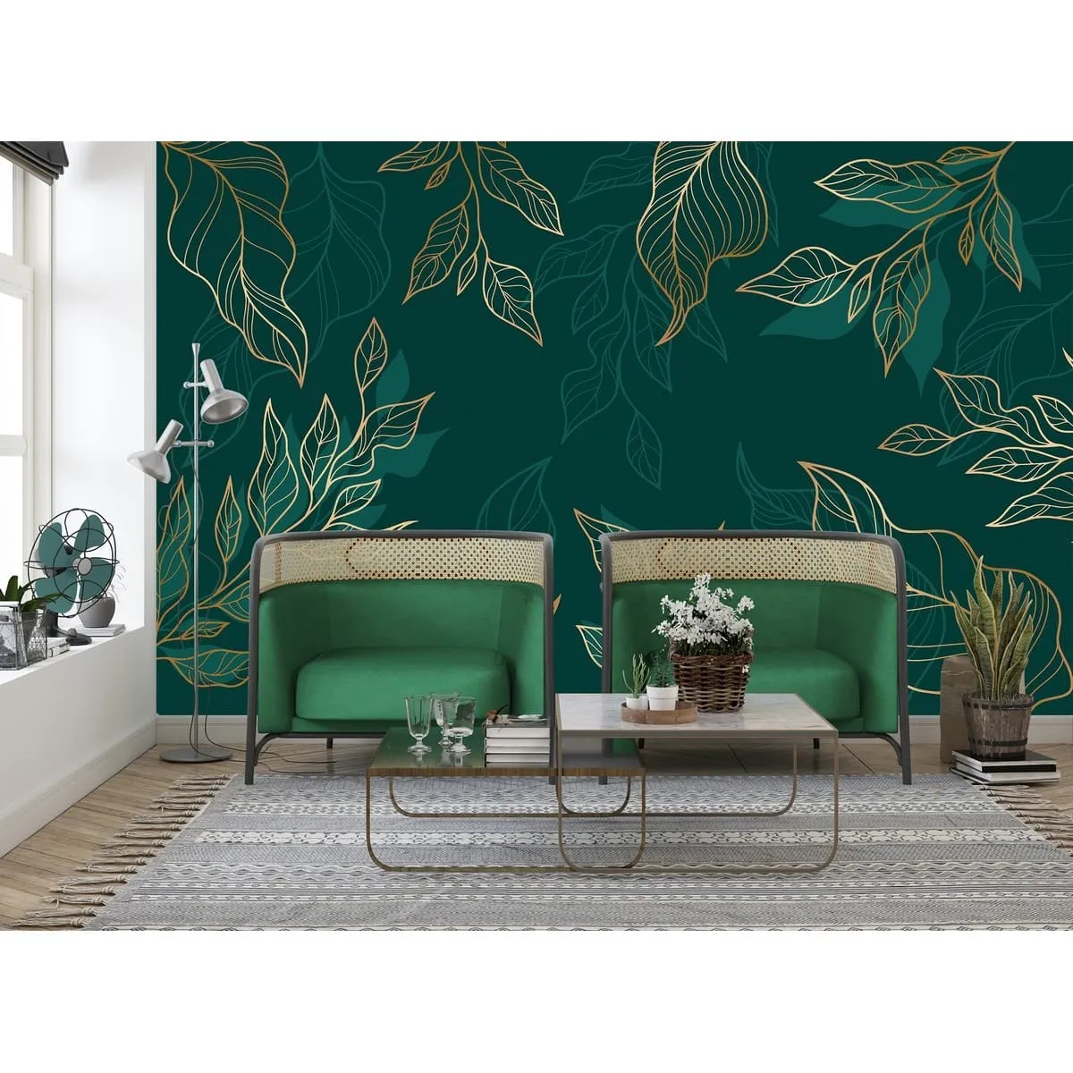Фотообои рулонные Citydecor Цветы и Растения 135 на флизелиновой основе 200x260 см